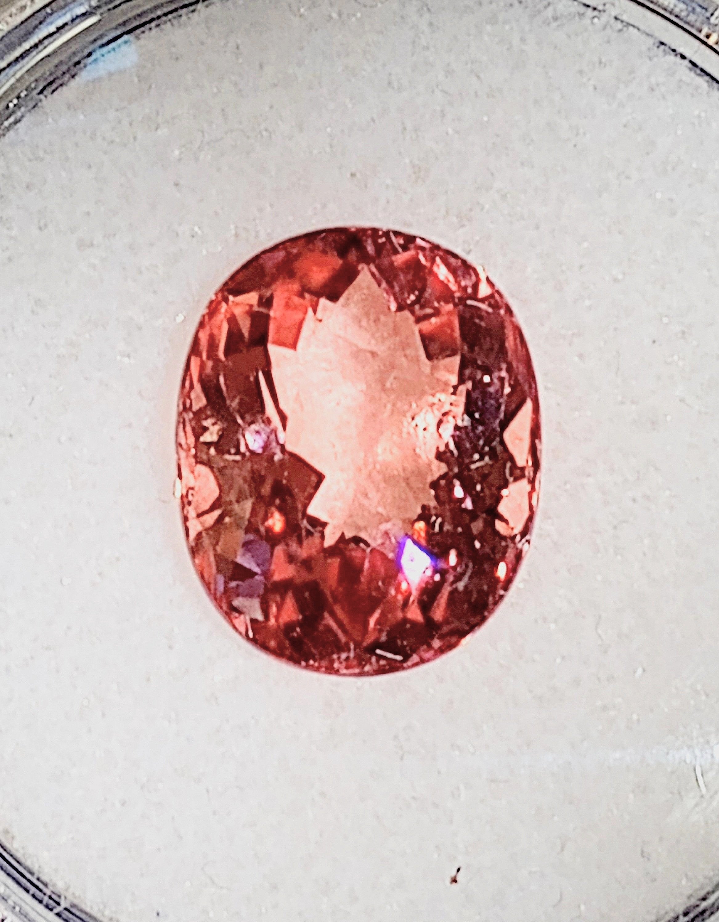 Genuine Pink Orange Padparadscha Congolese Tourmaline 4.88ct from thecoveatfoxhollow.com