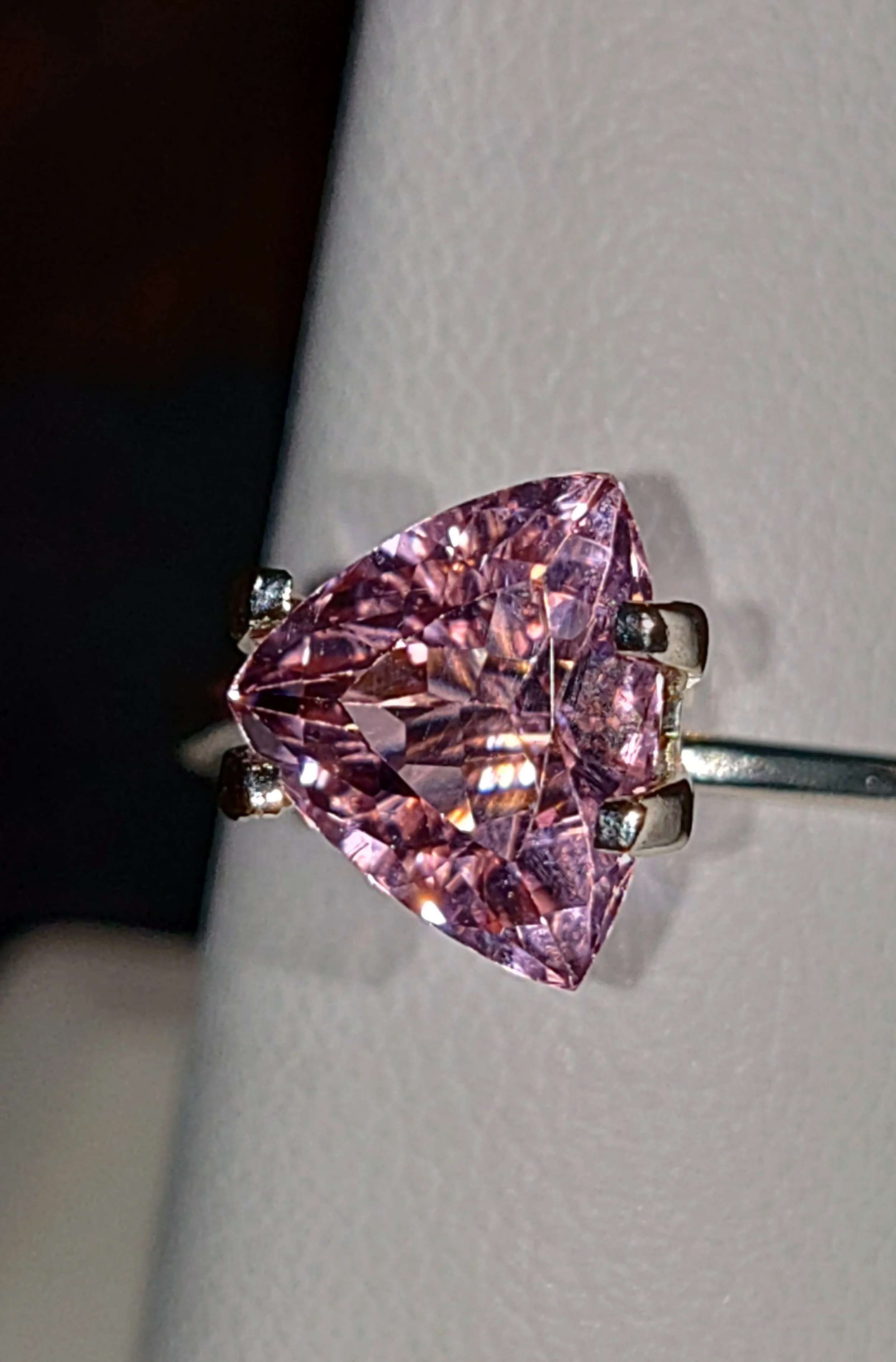 GIA Certified Genuine Neon Pink Titanium Tourmaline 2.14ct from TheCoveAtFoxHollow.com