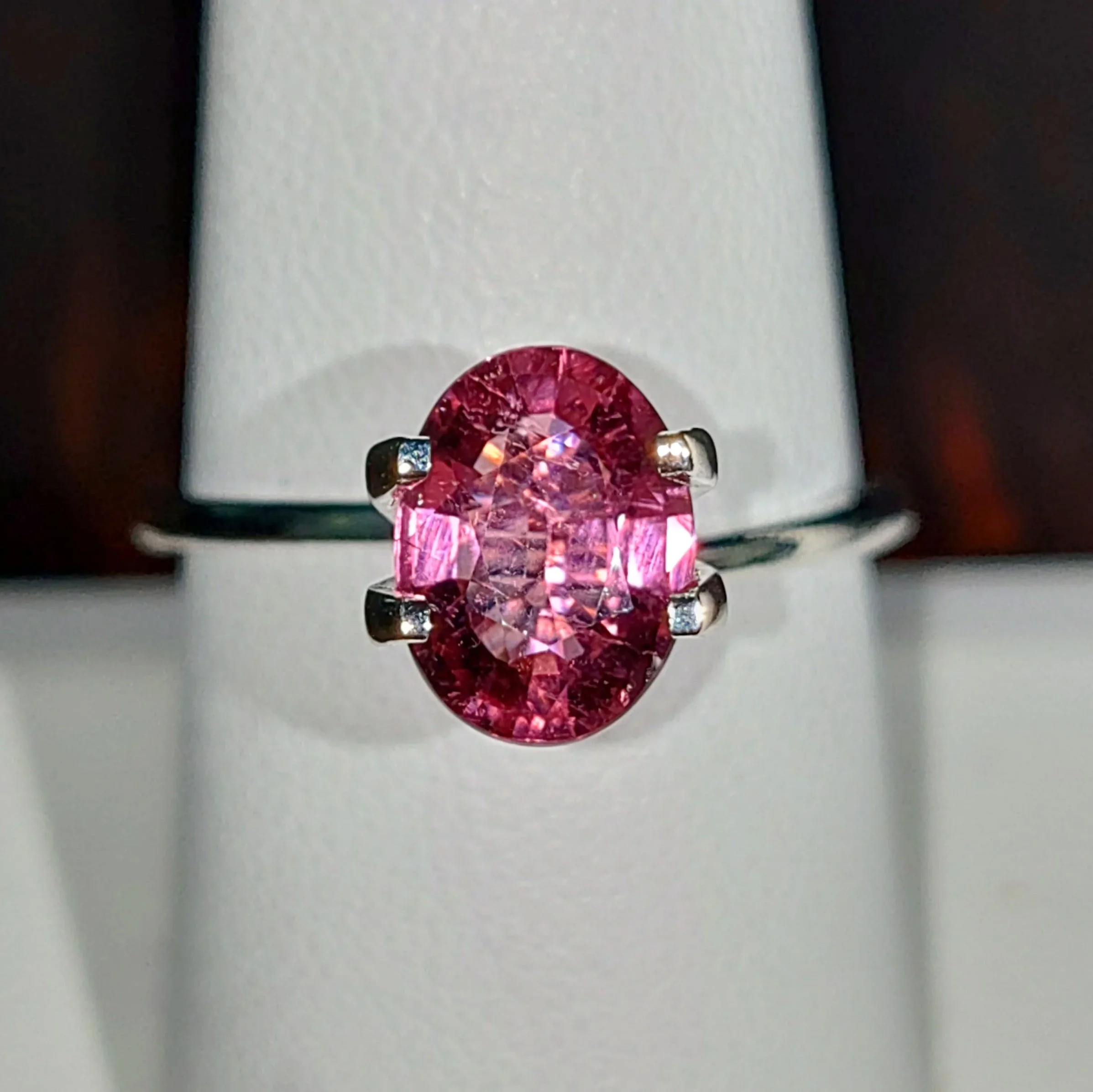 GIA Certified Genuine Pink Cuprian Tourmaline 1.75ct from TheCoveAtFoxHollow.com