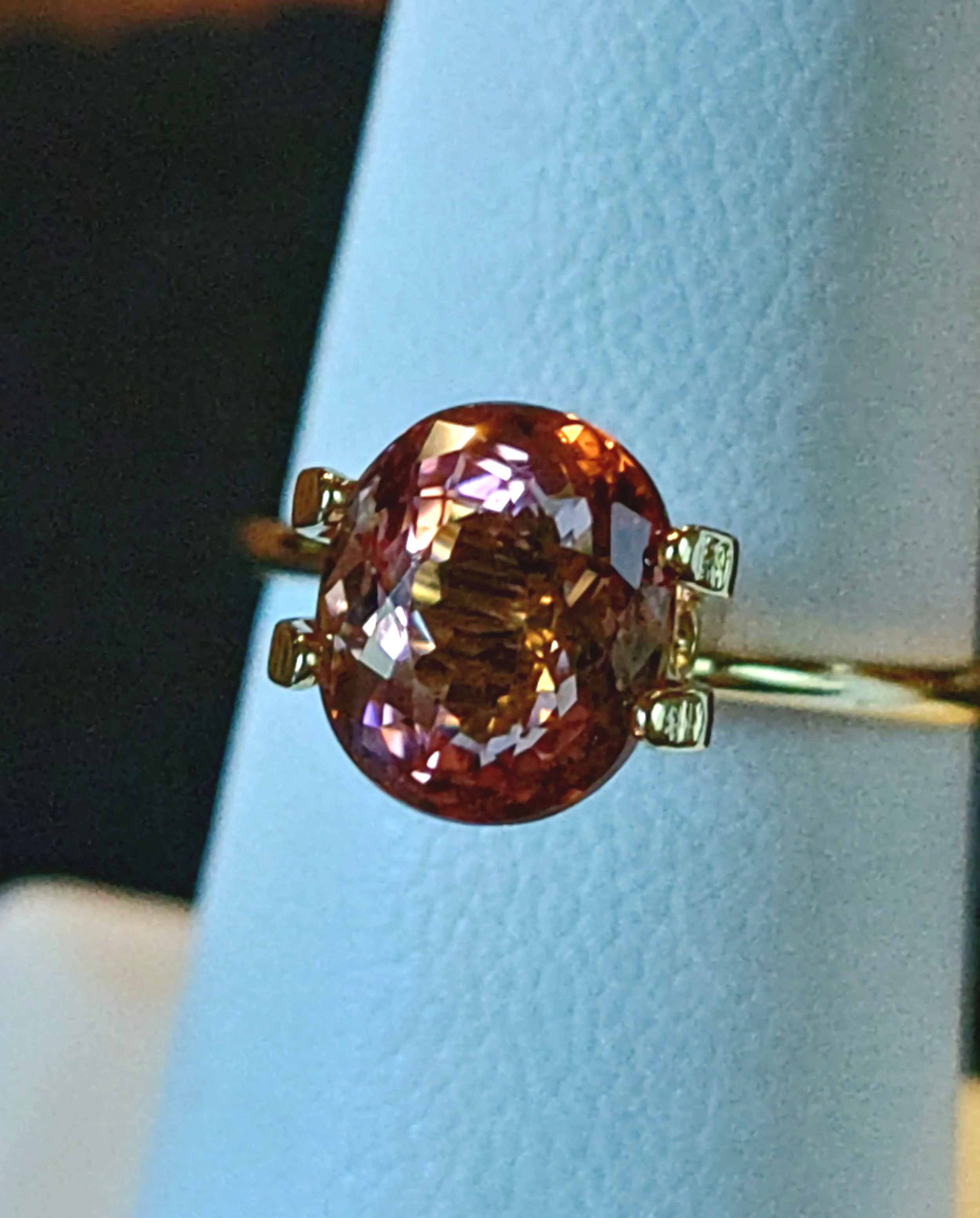 Genuine Neon Pink Orange Titanium Tourmaline 2.50ct from thecoveatfoxhollow.com