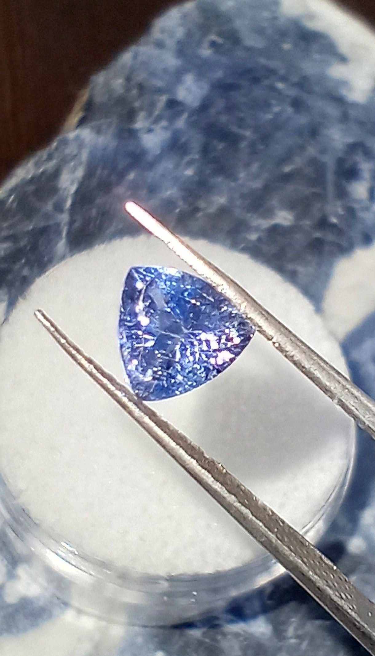 Genuine Tanzanite .89ct from thecoveatfoxhollow.com