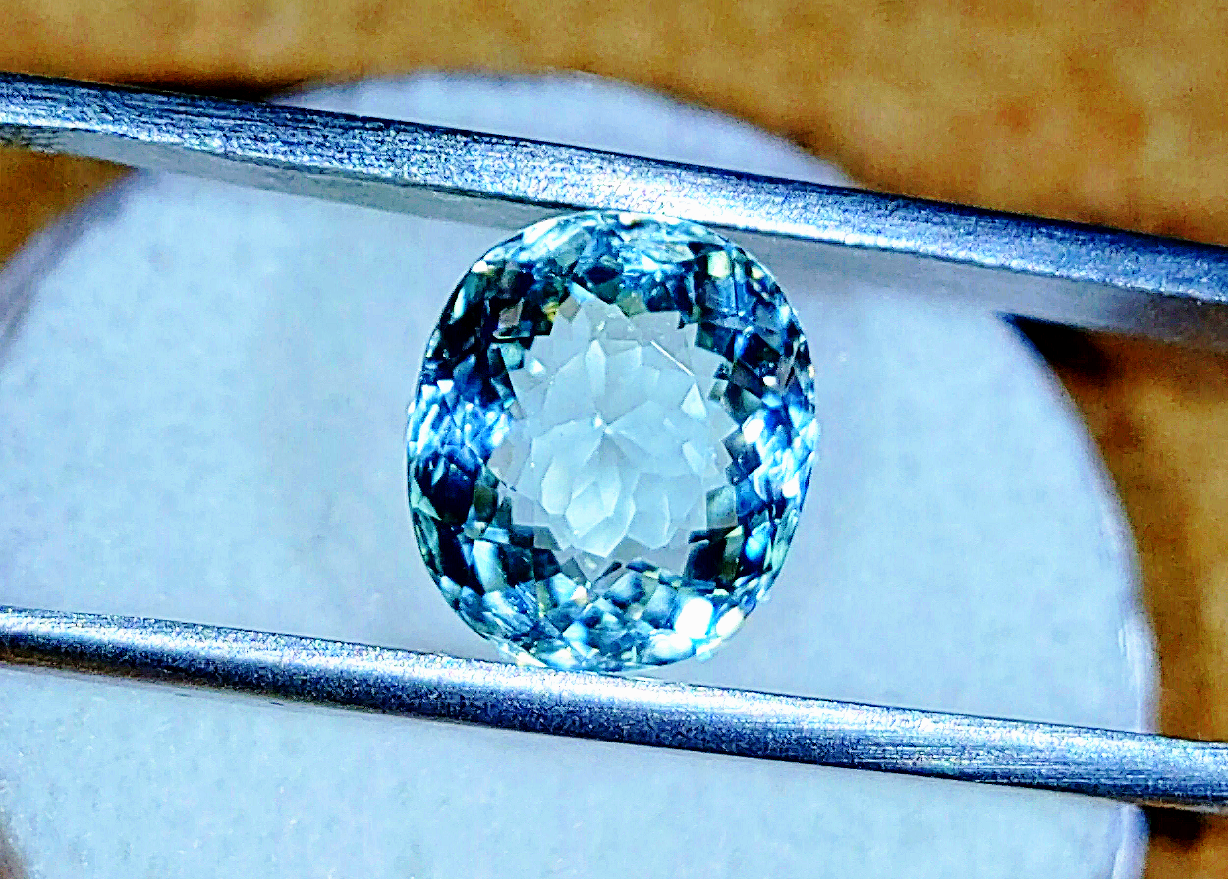 Genuine Neon Aqua Blue Titanium Tourmaline 2.94ct - TheCoveAtFoxHollow.com