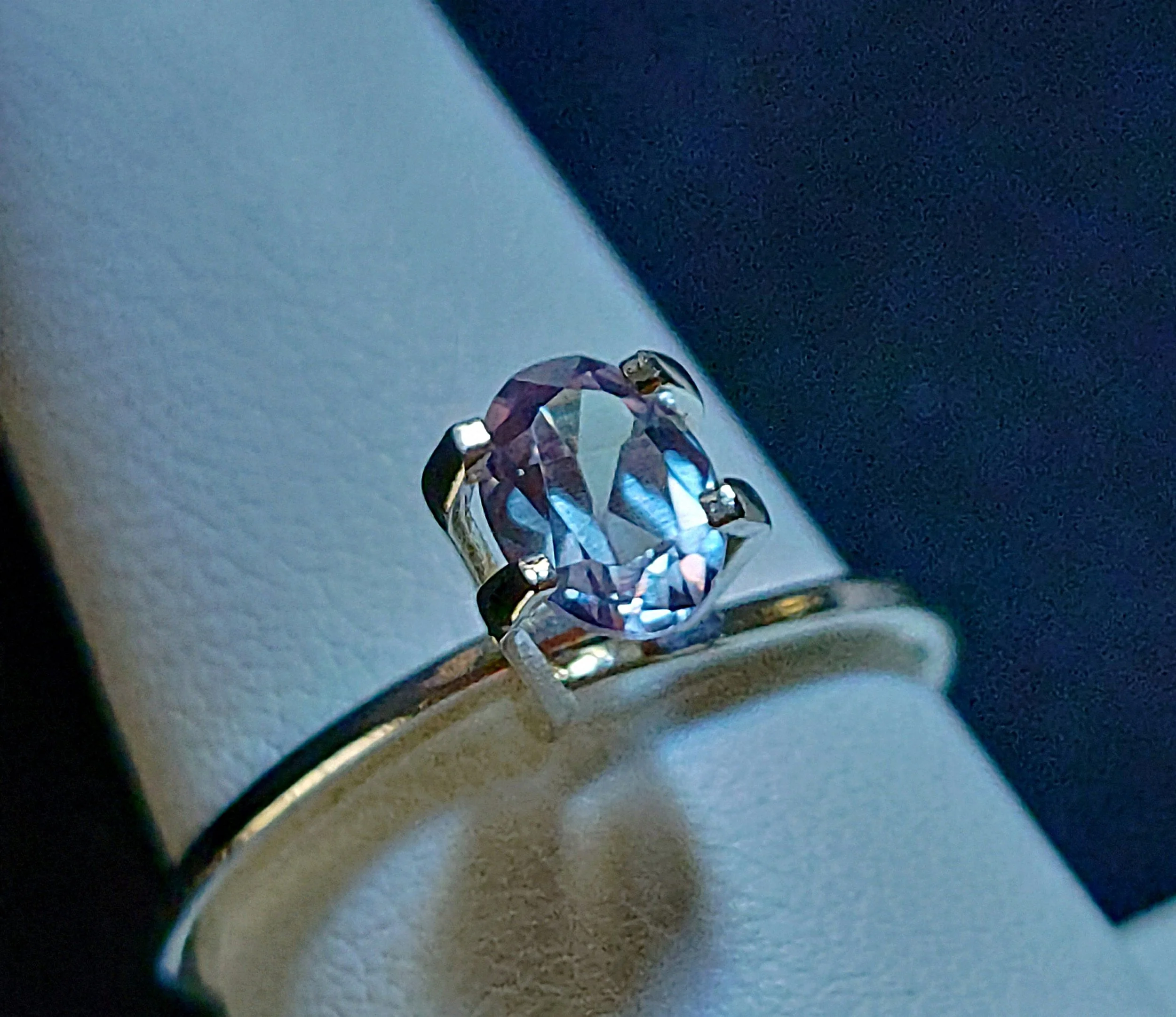 Genuine Alexandrite .87ct from TheCoveAtFoxHollow.com