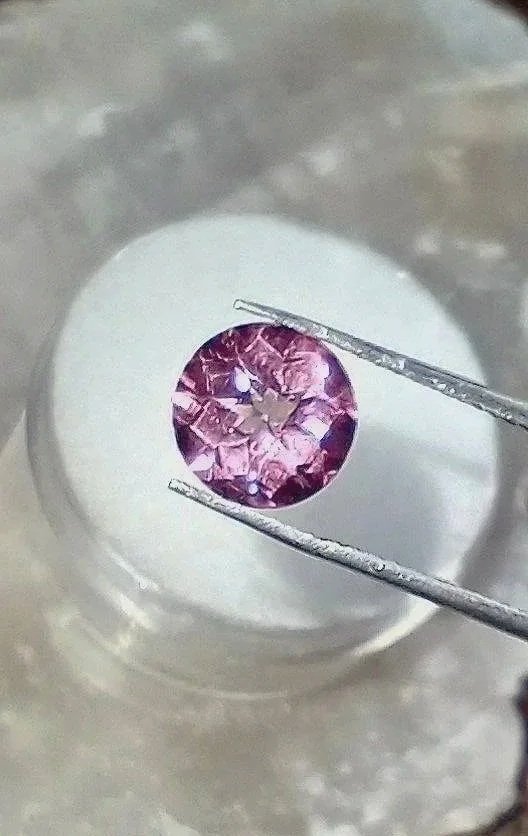 Genuine Mystic Pure Pink Treated Topaz 1.58ct from TheCoveAtFoxHollow.com