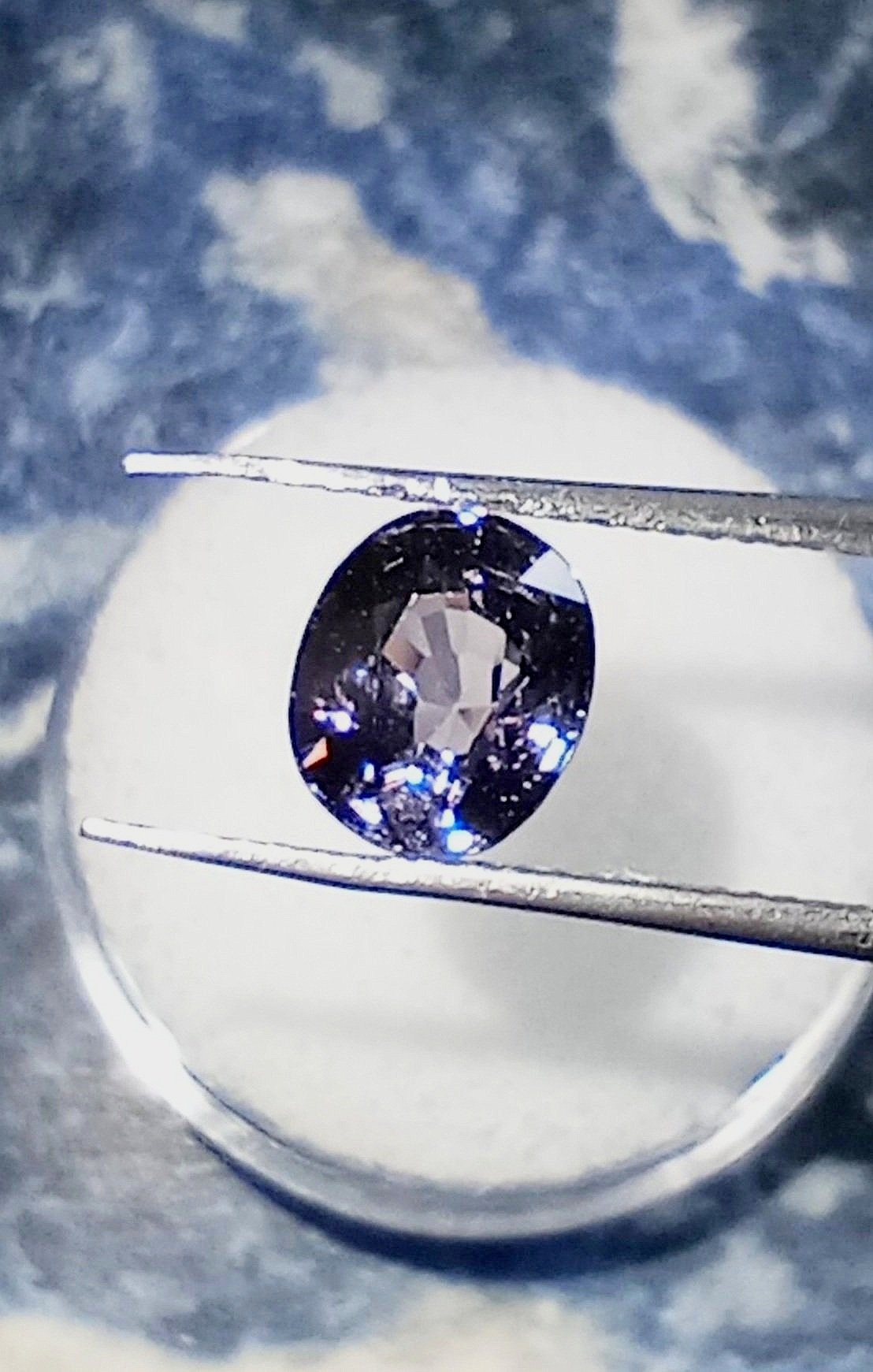 Genuine Purple Spinel 1.58ct from thecoveatfoxhollow.com