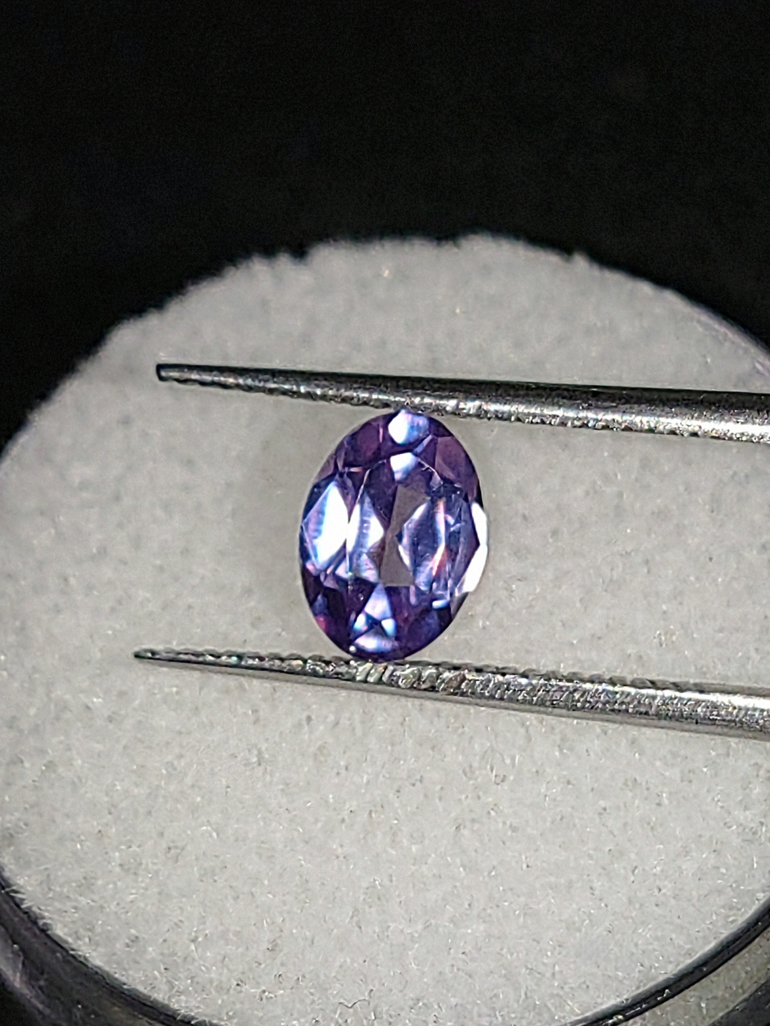 Genuine Alexandrite .87ct from TheCoveAtFoxHollow.com
