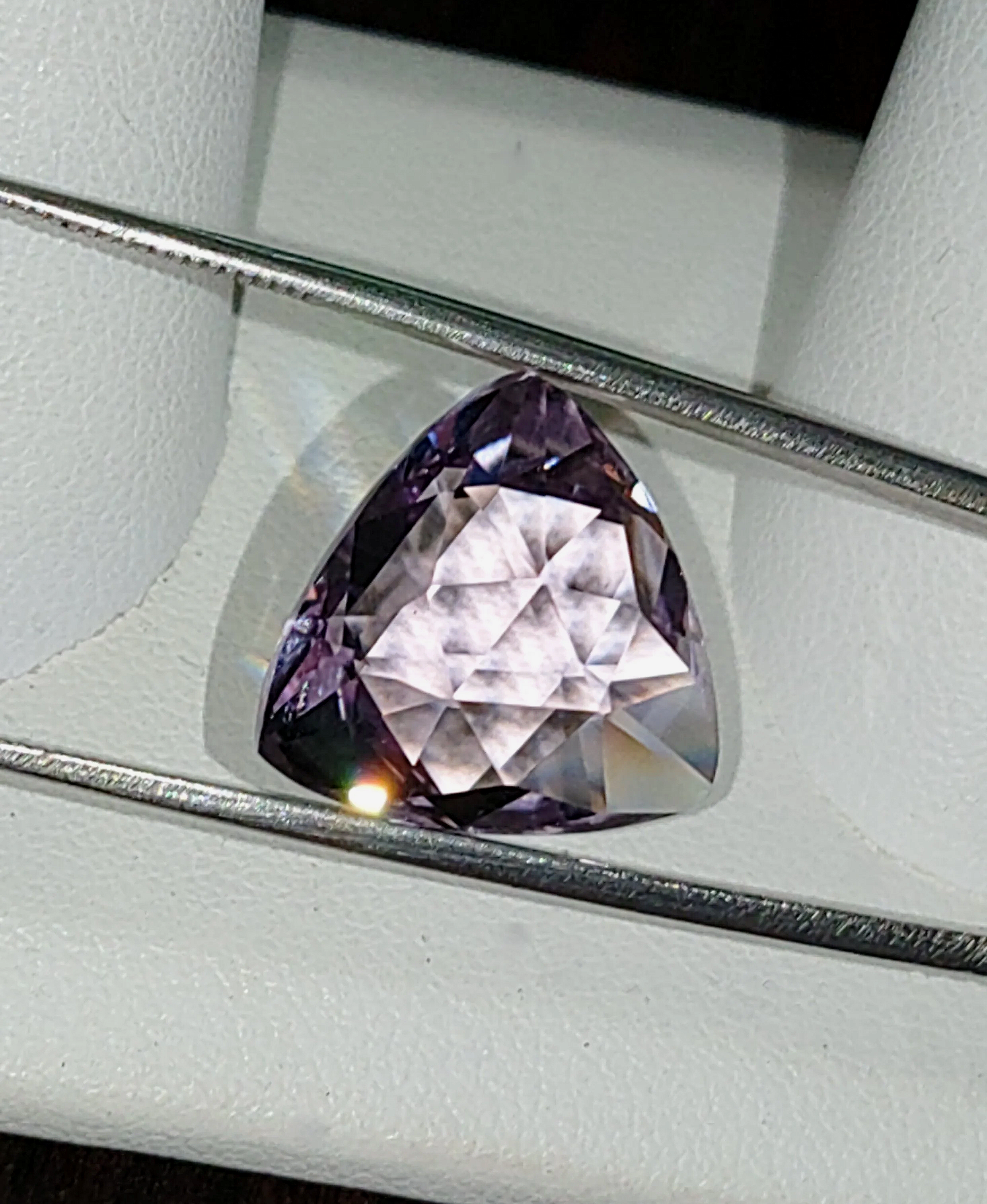 Genuine Brazilian Rose Amethyst pair at 28.17tcw from TheCoveAtFoxHollow.com