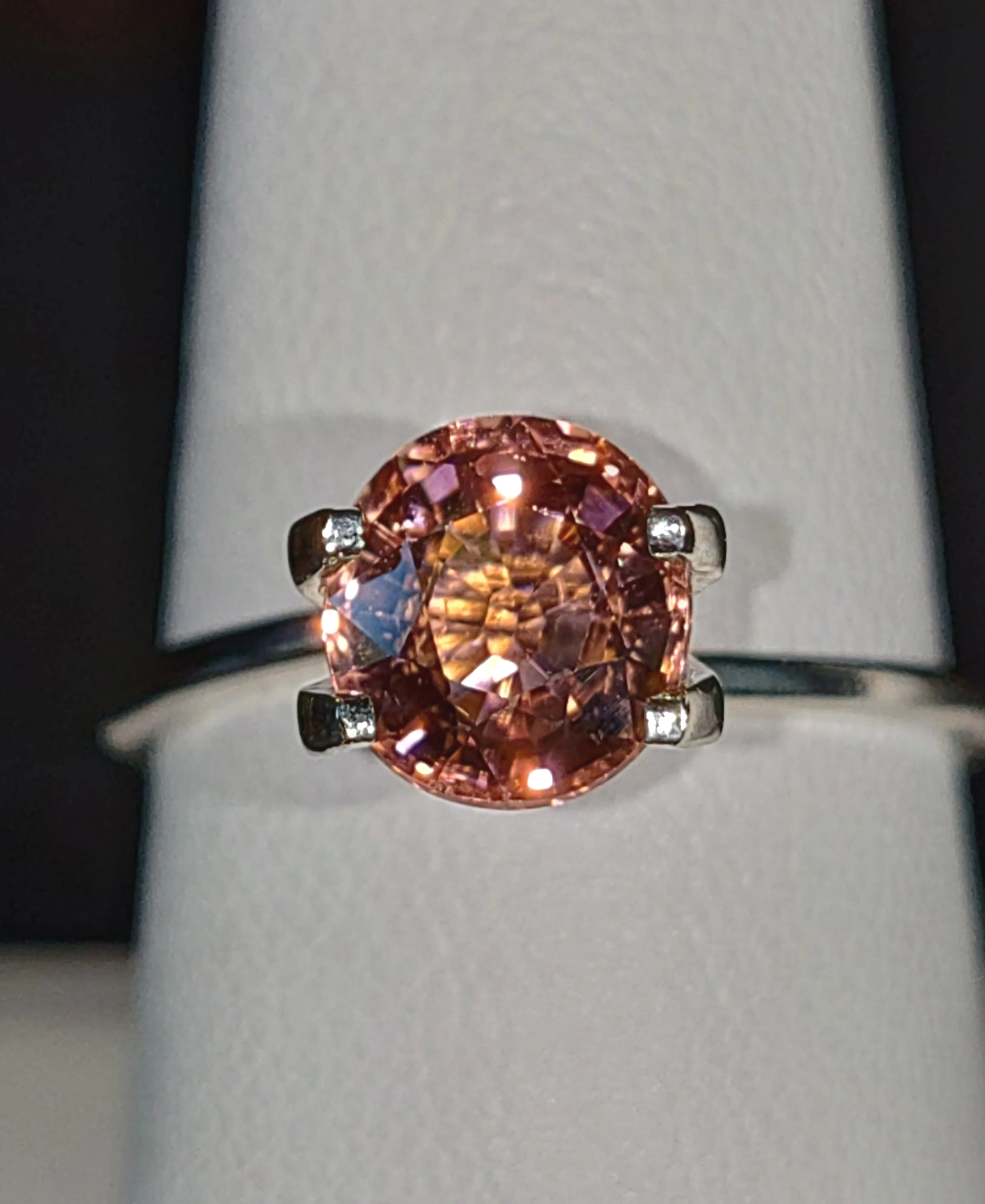 Genuine Neon Pink Titanium Tourmaline 1.75ct TheCoveAtFoxHollow.com