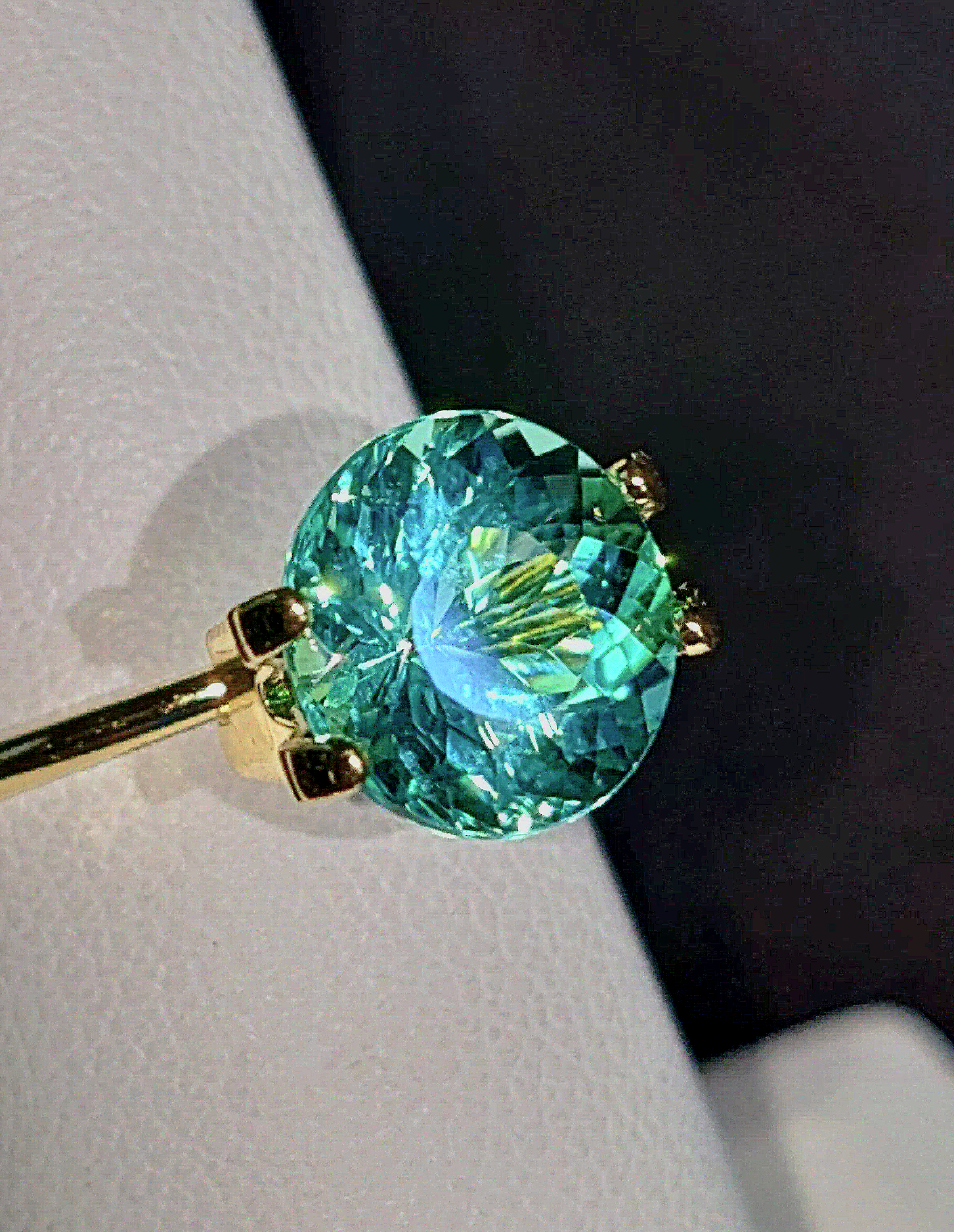Genuine Neon Paraiba Tourmaline 2.83ct from TheCoveAtFoxHollow.com