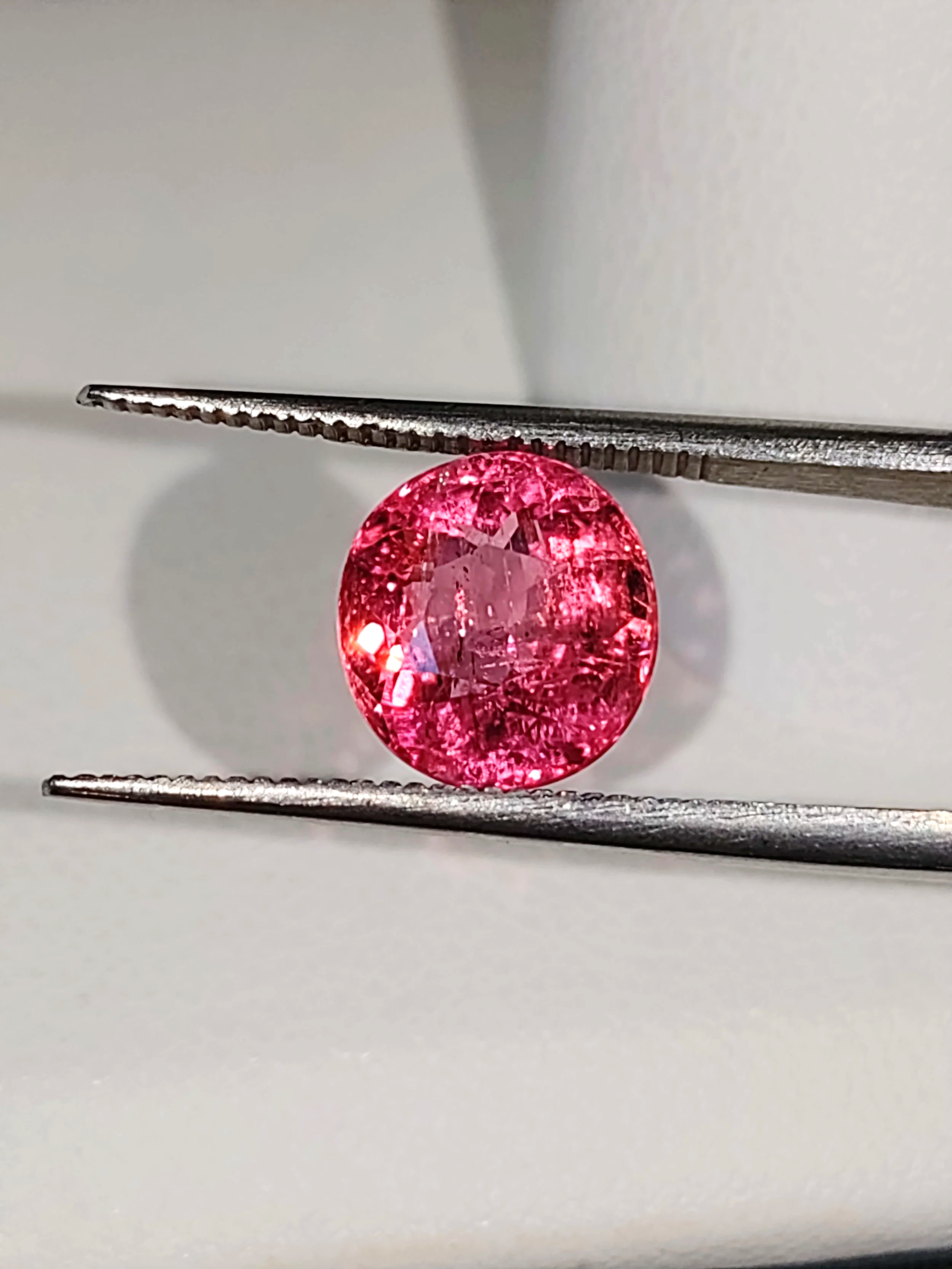 Genuine Neon Fuchsia Titanium Tourmaline 2.53ct from TheCoveAtFoxHollow.com