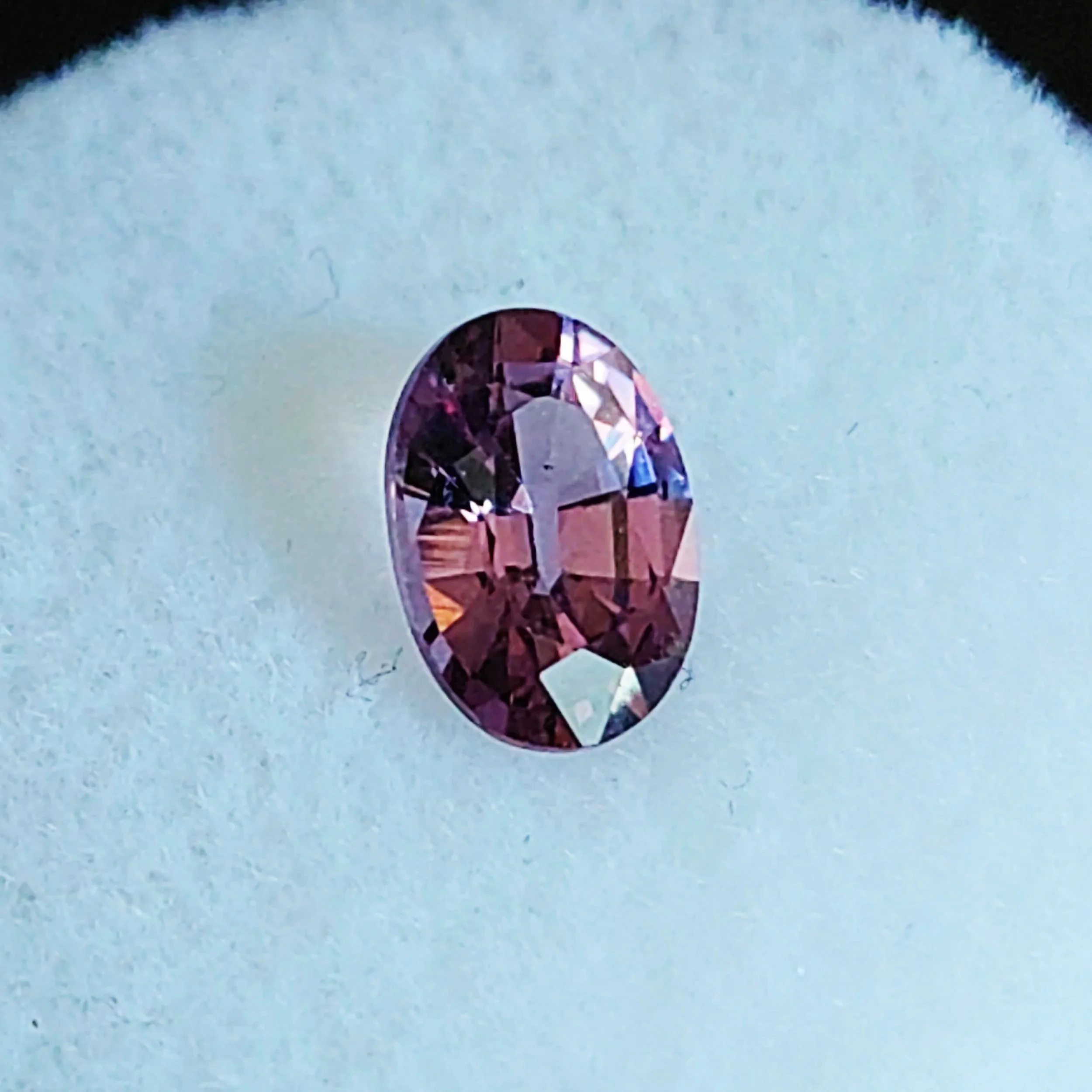 Genuine Purple Spinel .89ct from TheCoveAtFoxHollow.com