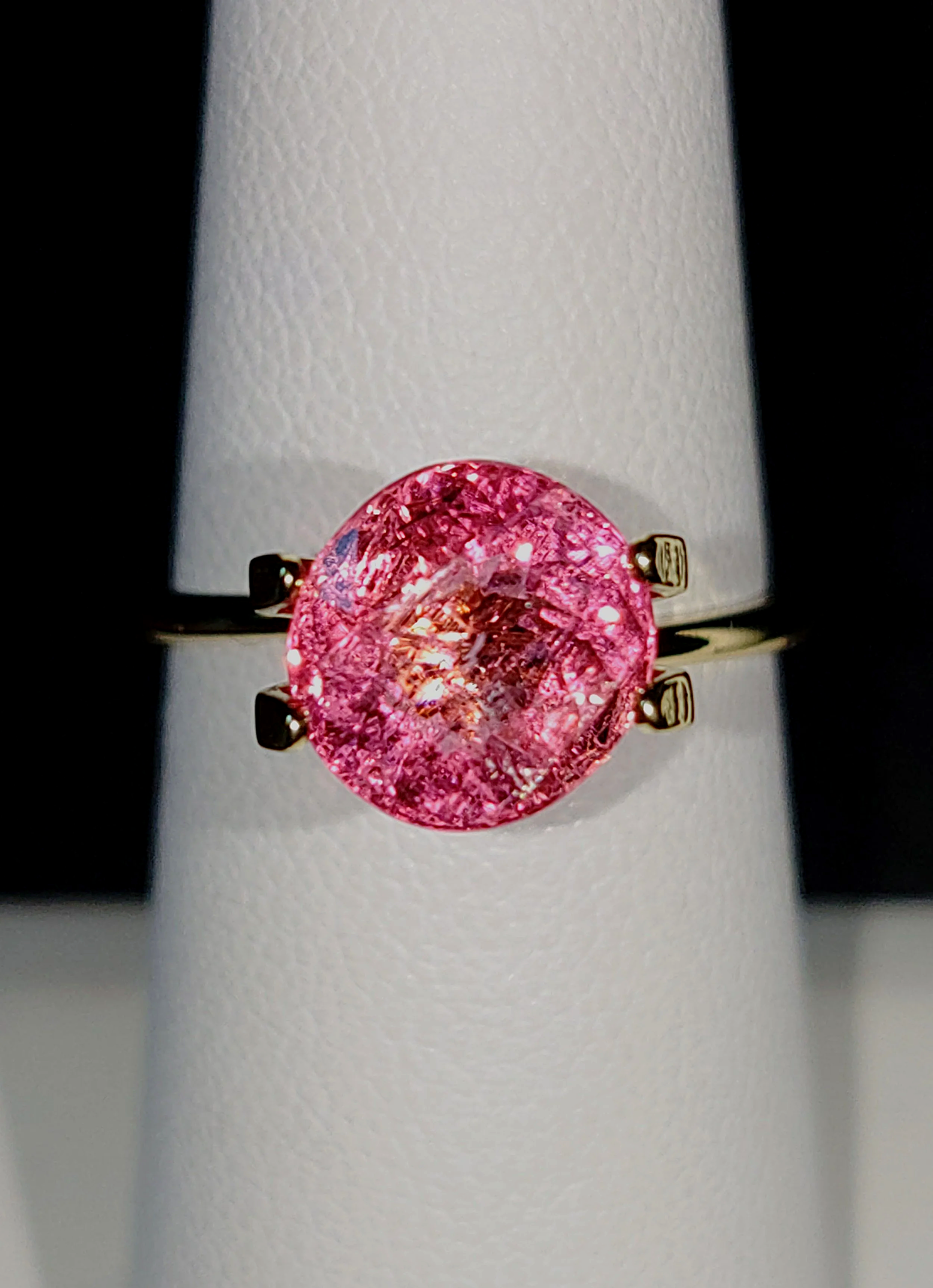 Genuine Neon Fuchsia Titanium Tourmaline 2.53ct from TheCoveAtFoxHollow.com