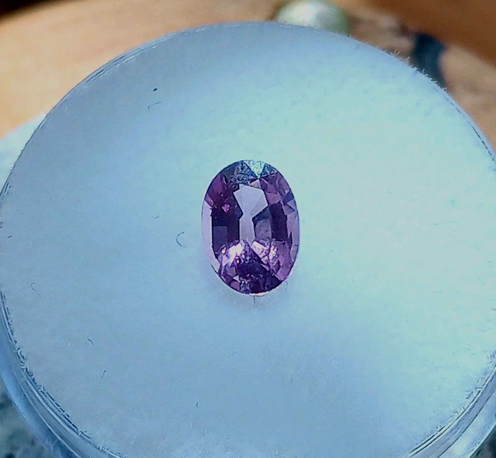 Genuine Purple Spinel .89ct from thecoveatfoxhollow.com