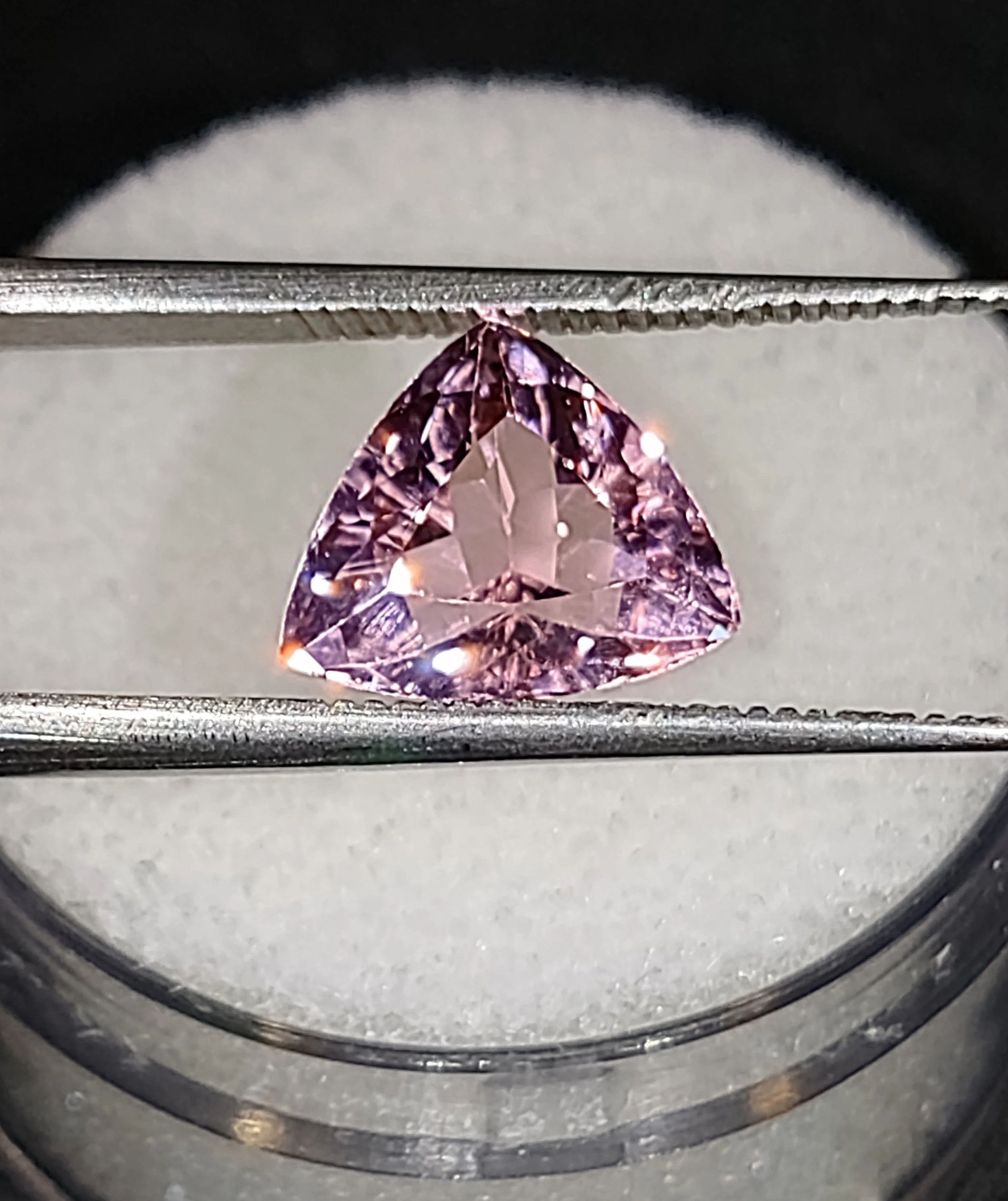 GIA Certified Genuine Neon Pink Titanium Tourmaline 2.14ct from TheCoveAtFoxHollow.com