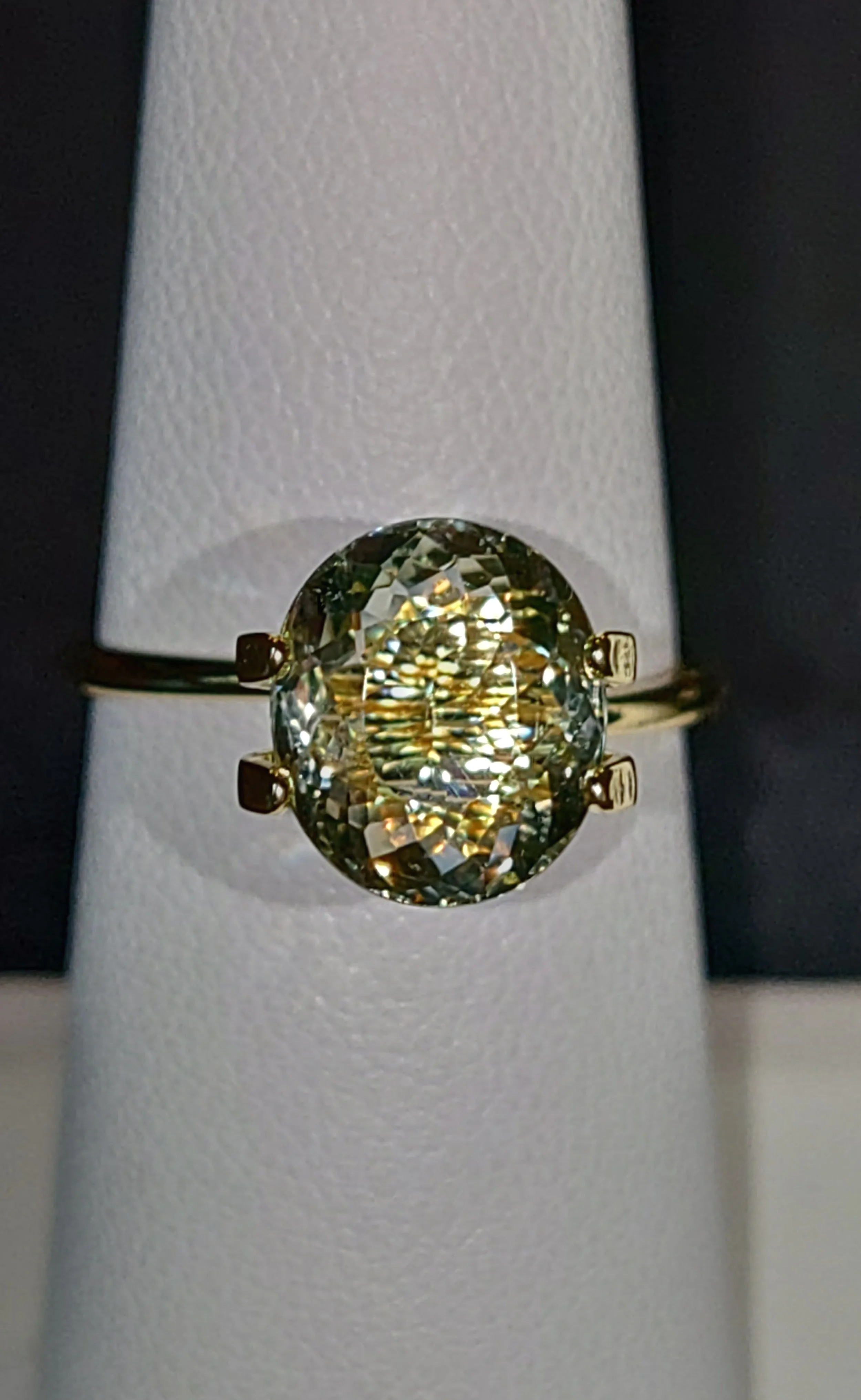 Genuine Neon Green Titanium Tourmaline 2.34ct from TheCoveAtFoxHollow.com