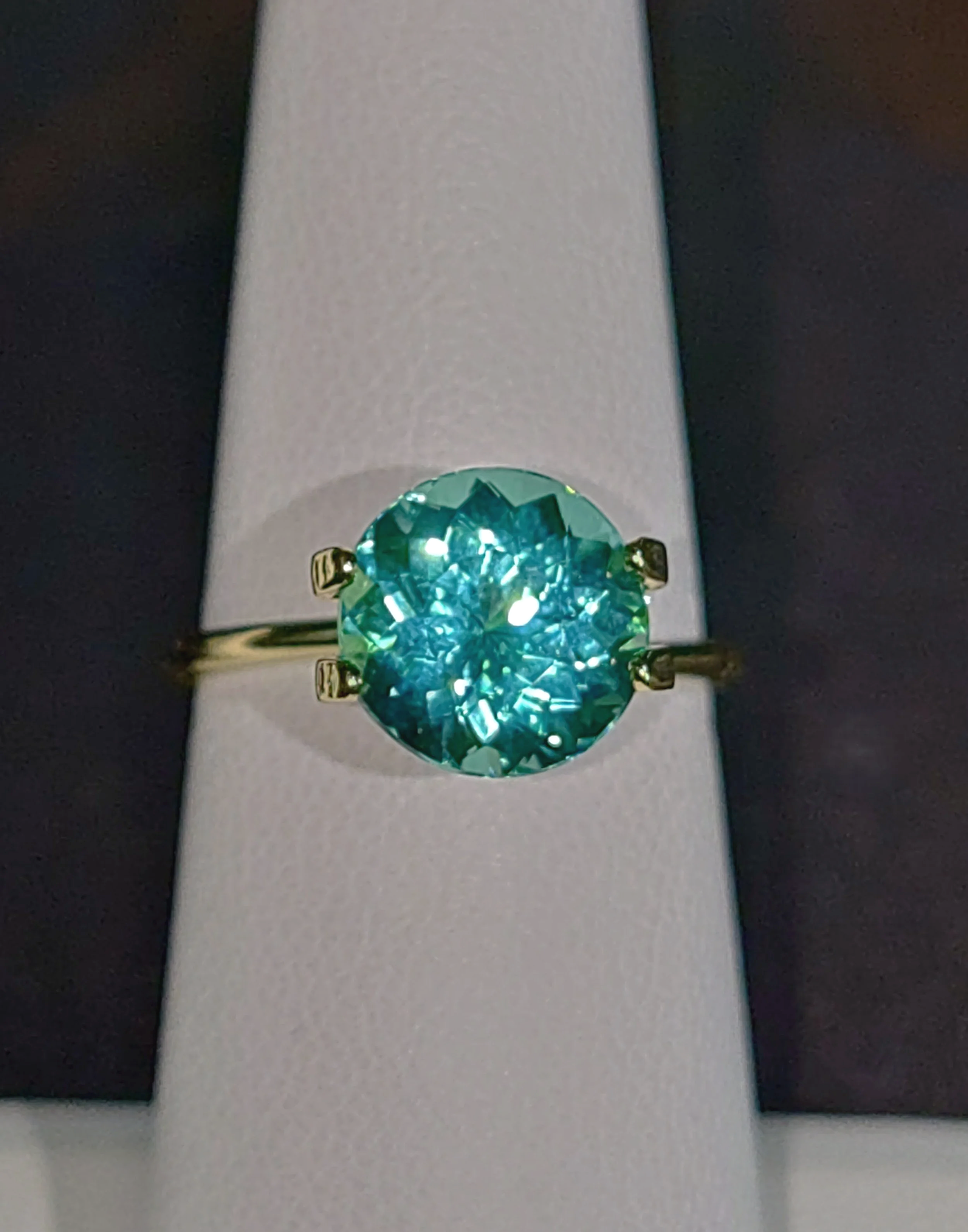 Genuine Neon Paraiba Tourmaline 2.83ct from TheCoveAtFoxHollow.com