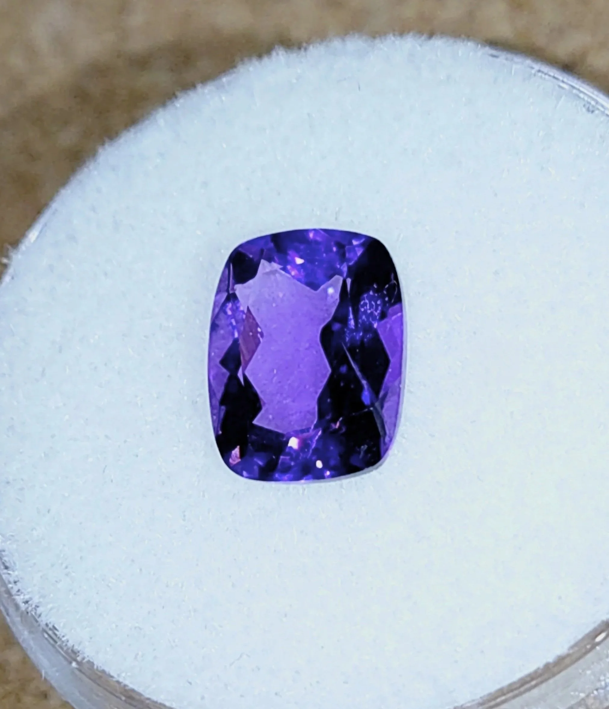 Genuine African Amethyst 1.90ct from TheCoveAtFoxHollow.com
