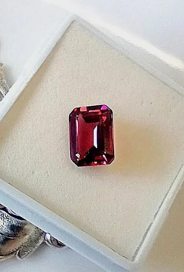 Genuine Raspberry Rhodolite Garnet 1.91ct from TheCoveAtFoxHollow.com