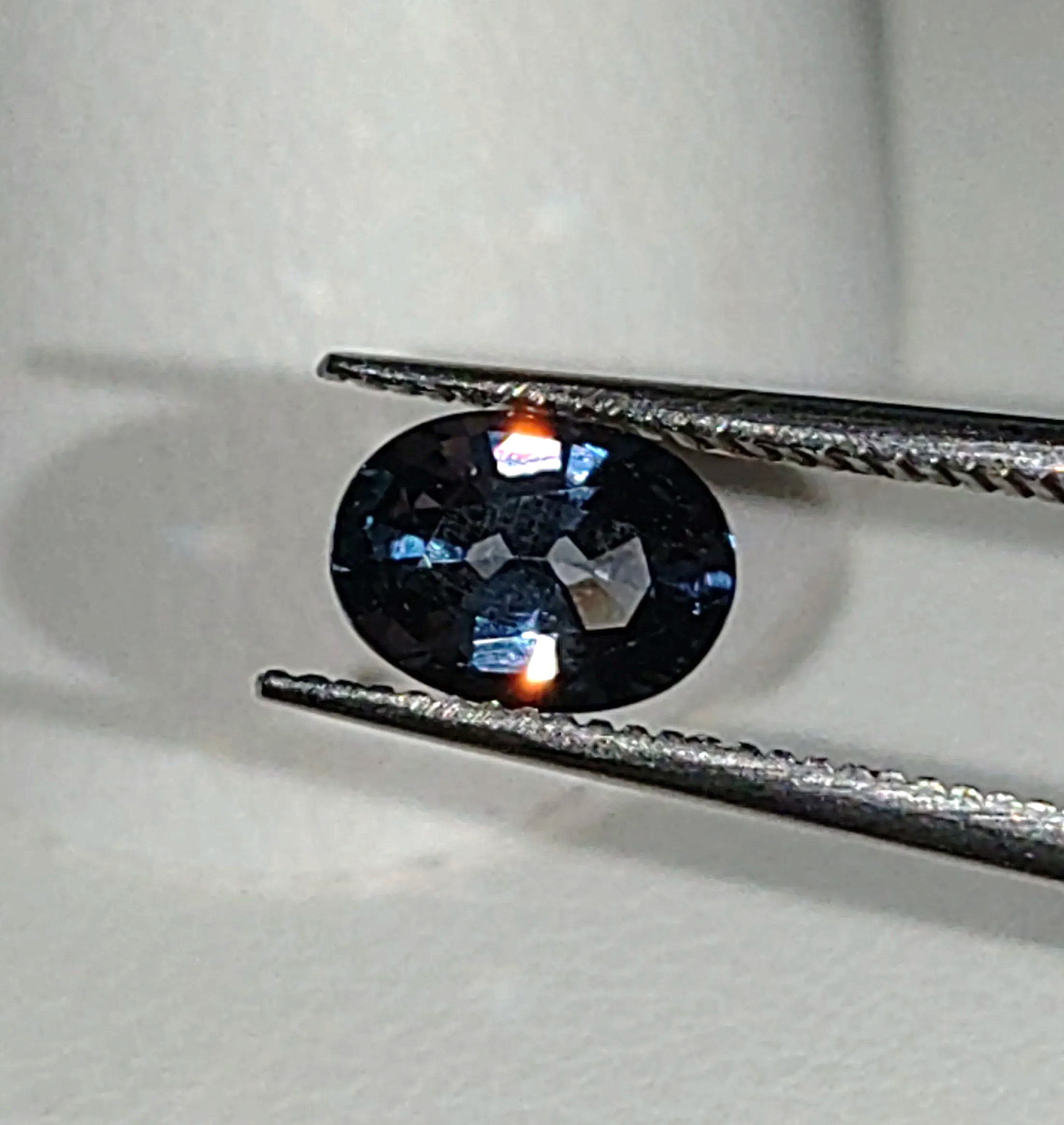 Genuine Cobalt Blue Spinel .90ct from TheCoveAtFoxHollow.com