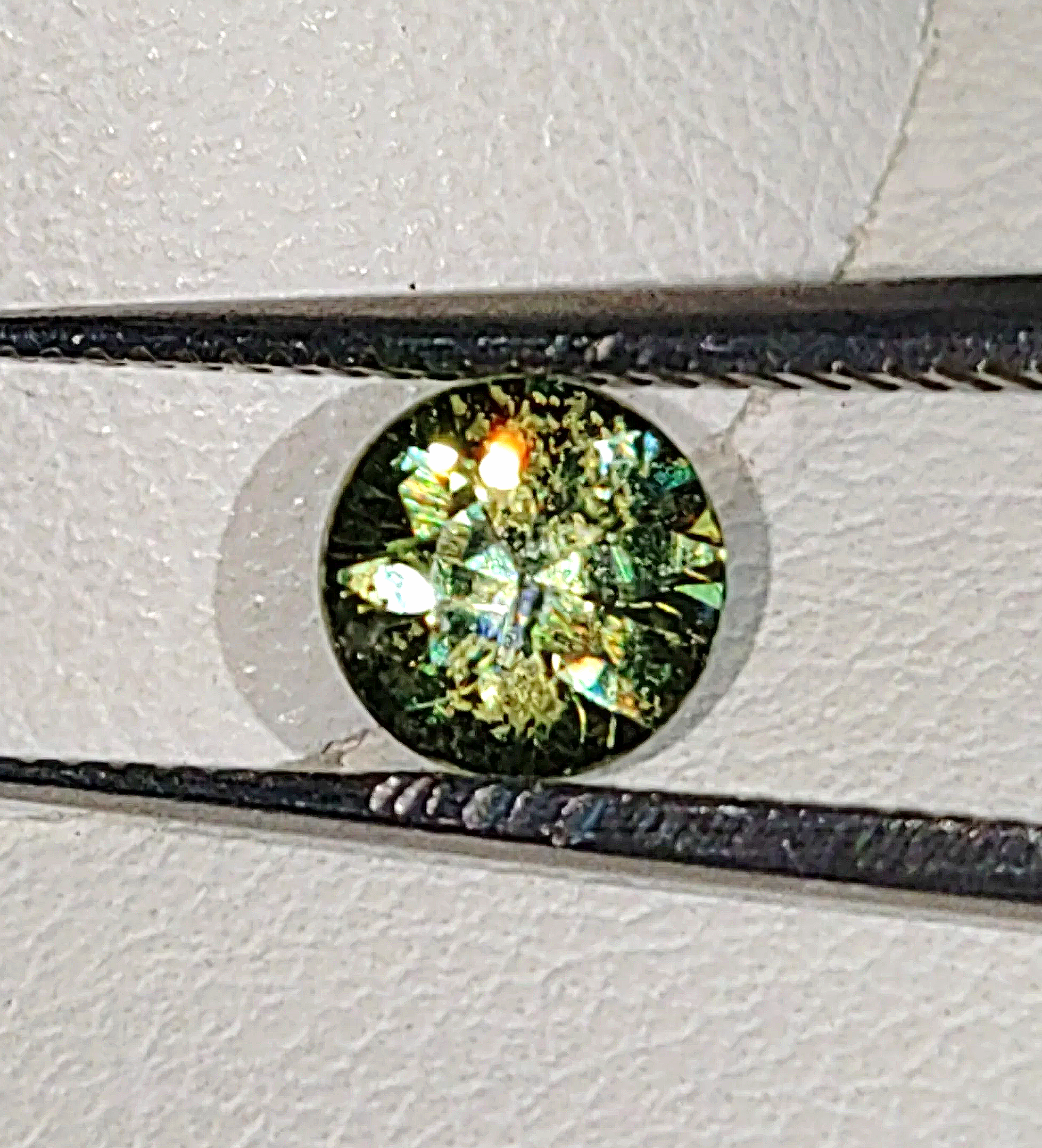 Genuine Green Dragon Mine Precious Demantoid Garnet .54ct from TheCoveAtFoxHollow.com
