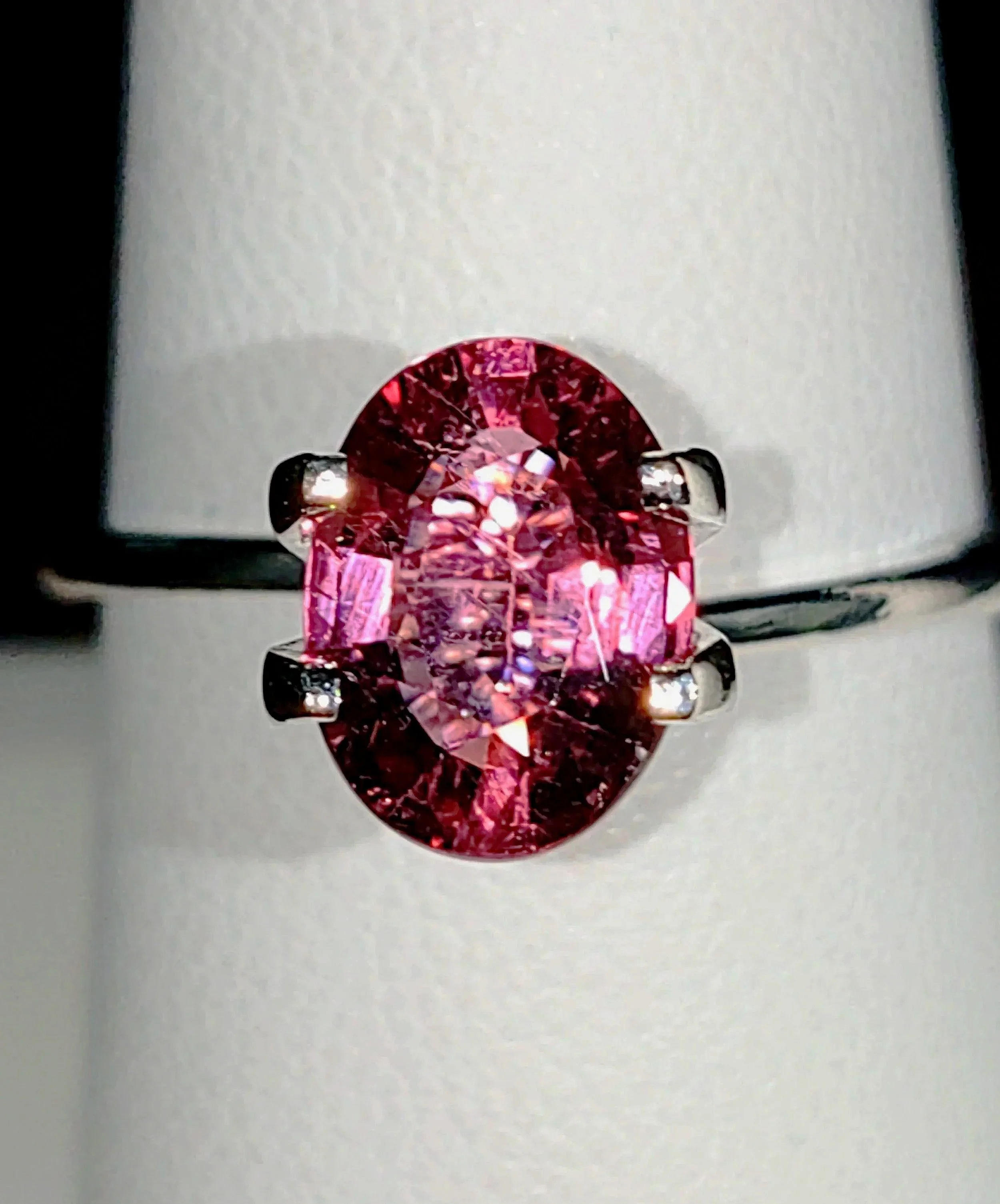 GIA Certified Genuine Pink Cuprian Tourmaline 1.75ct from TheCoveAtFoxHollow.com