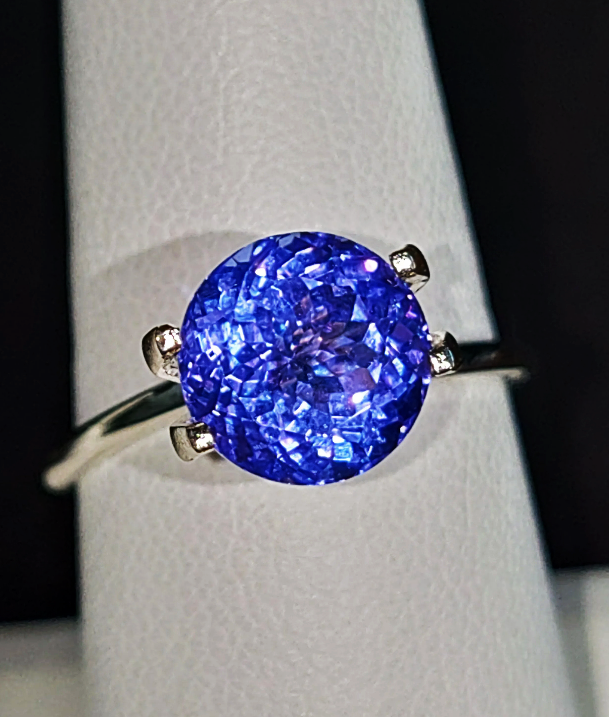 Genuine AAAA Tanzanite 3.24ct from TheCoveAtFoxHollow.com