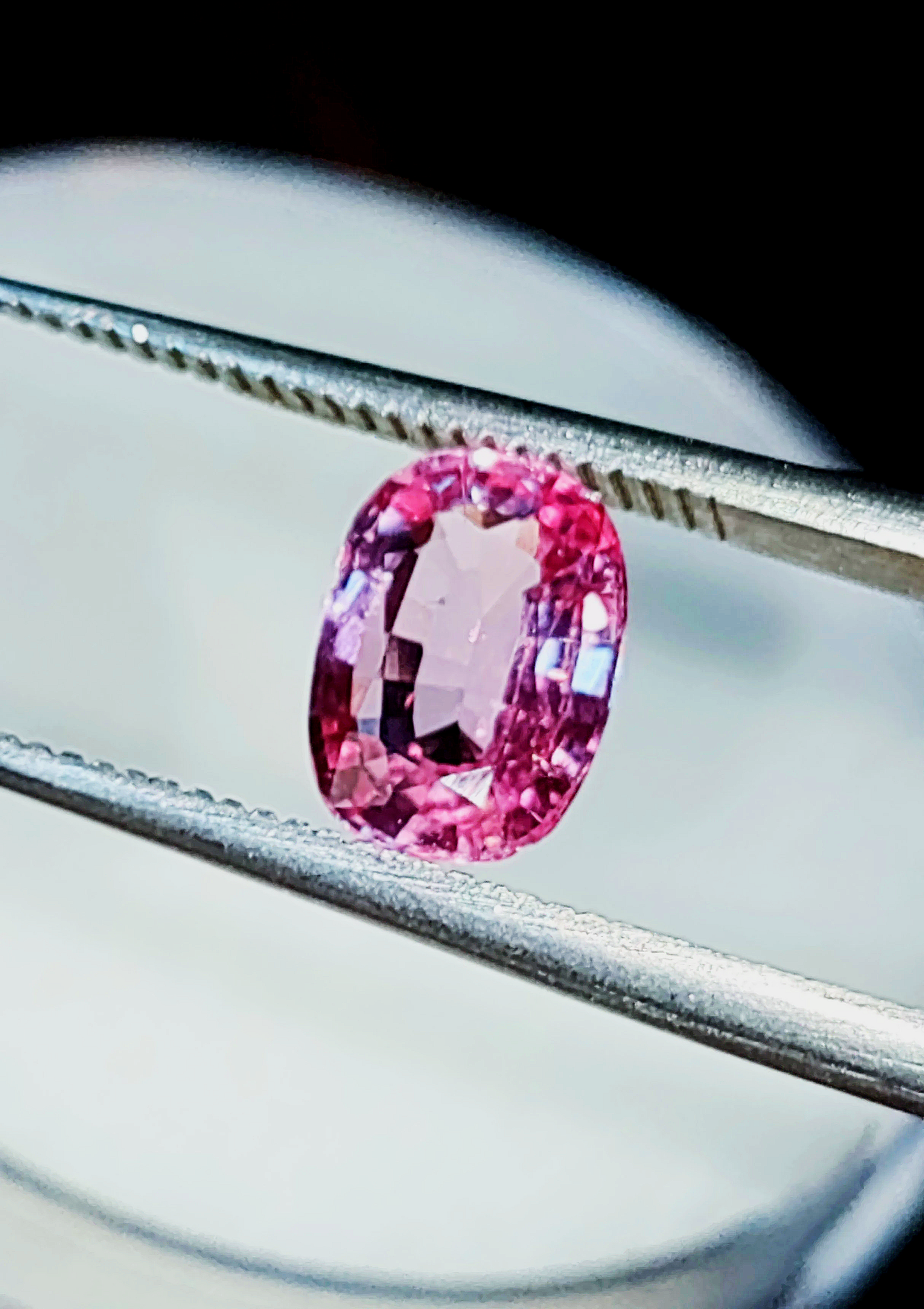 GIA Certified Pink Sapphire 1.16ct from TheCoveAtFoxHollow.com
