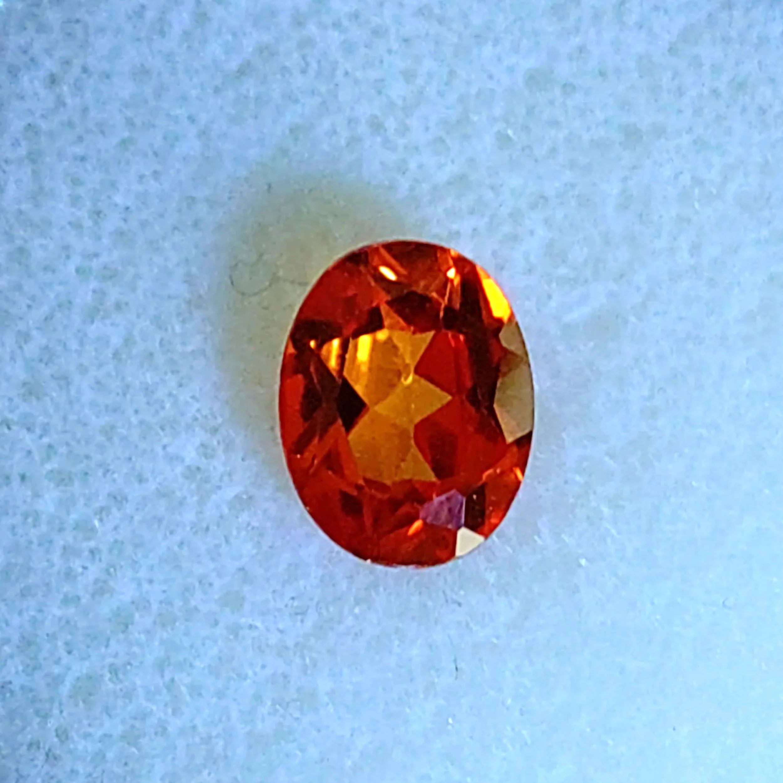 Genuine Mandarin Garnet 2.37ct from TheCoveAtFoxHollow.com