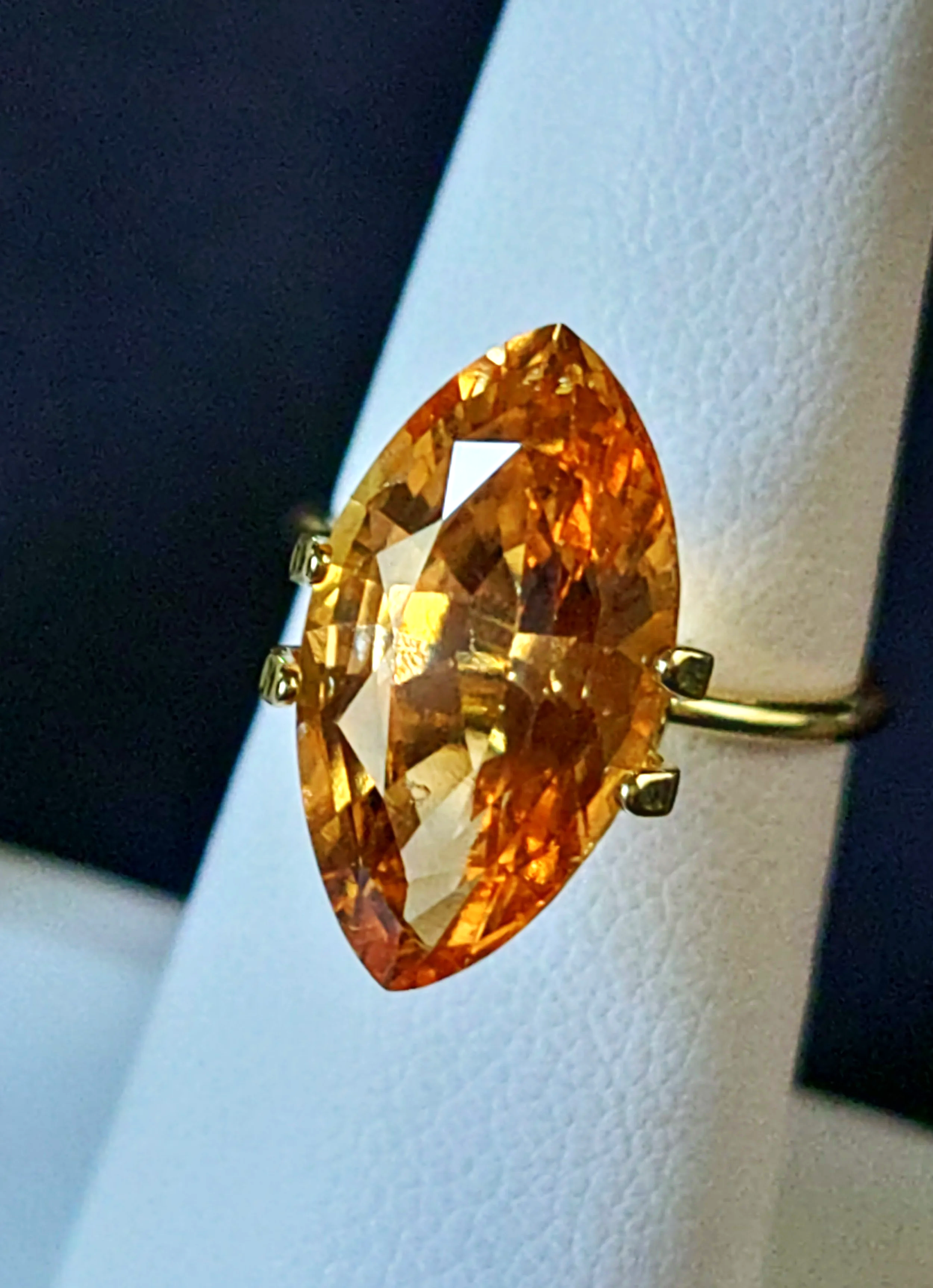 Genuine Imperial Hessonite Garnet 7.75ct from TheCoveAtFoxHollow.com