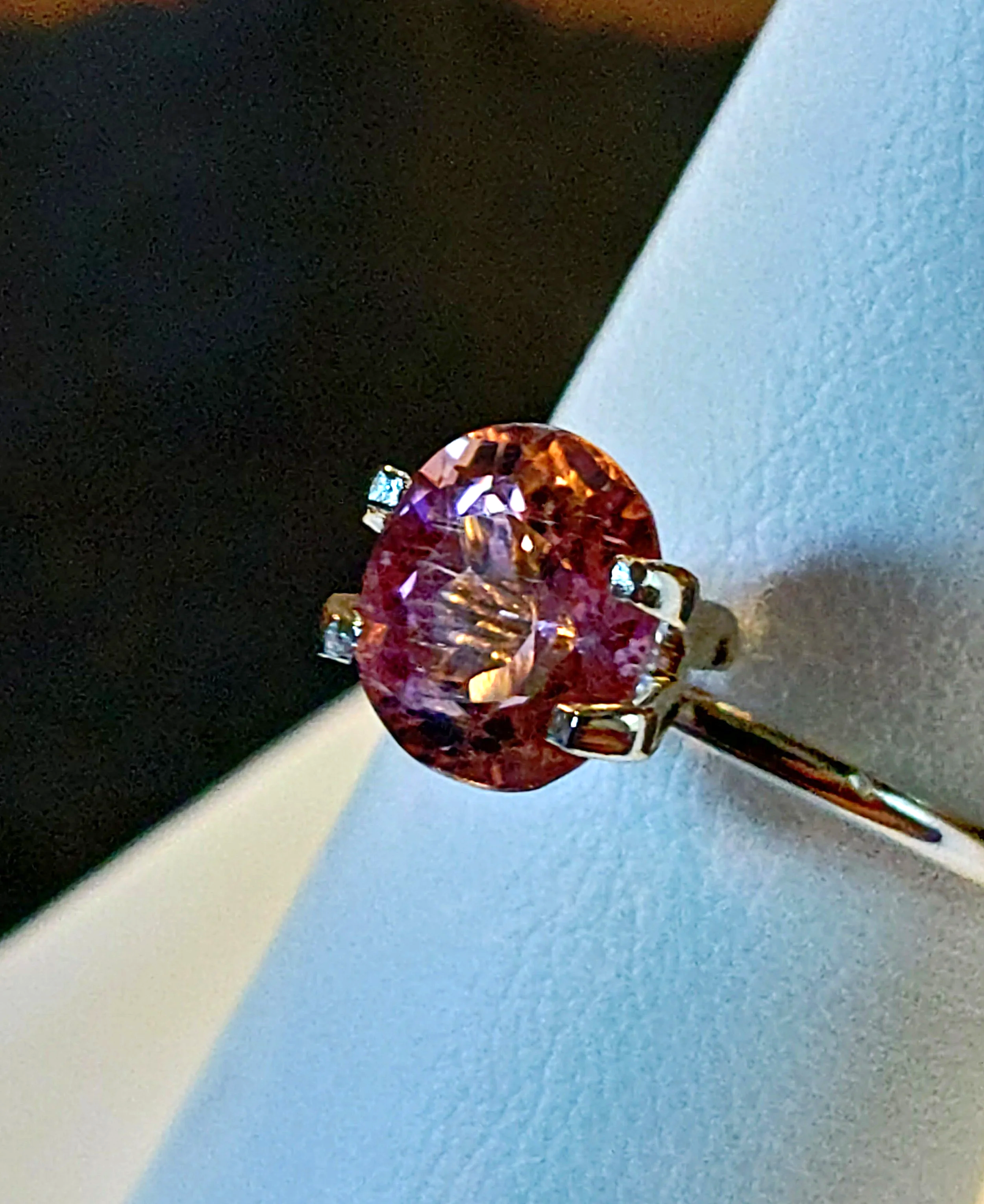 Genuine Neon Light Pink Titanium Tourmaline 2.21ct from TheCoveAtFoxHollow.com