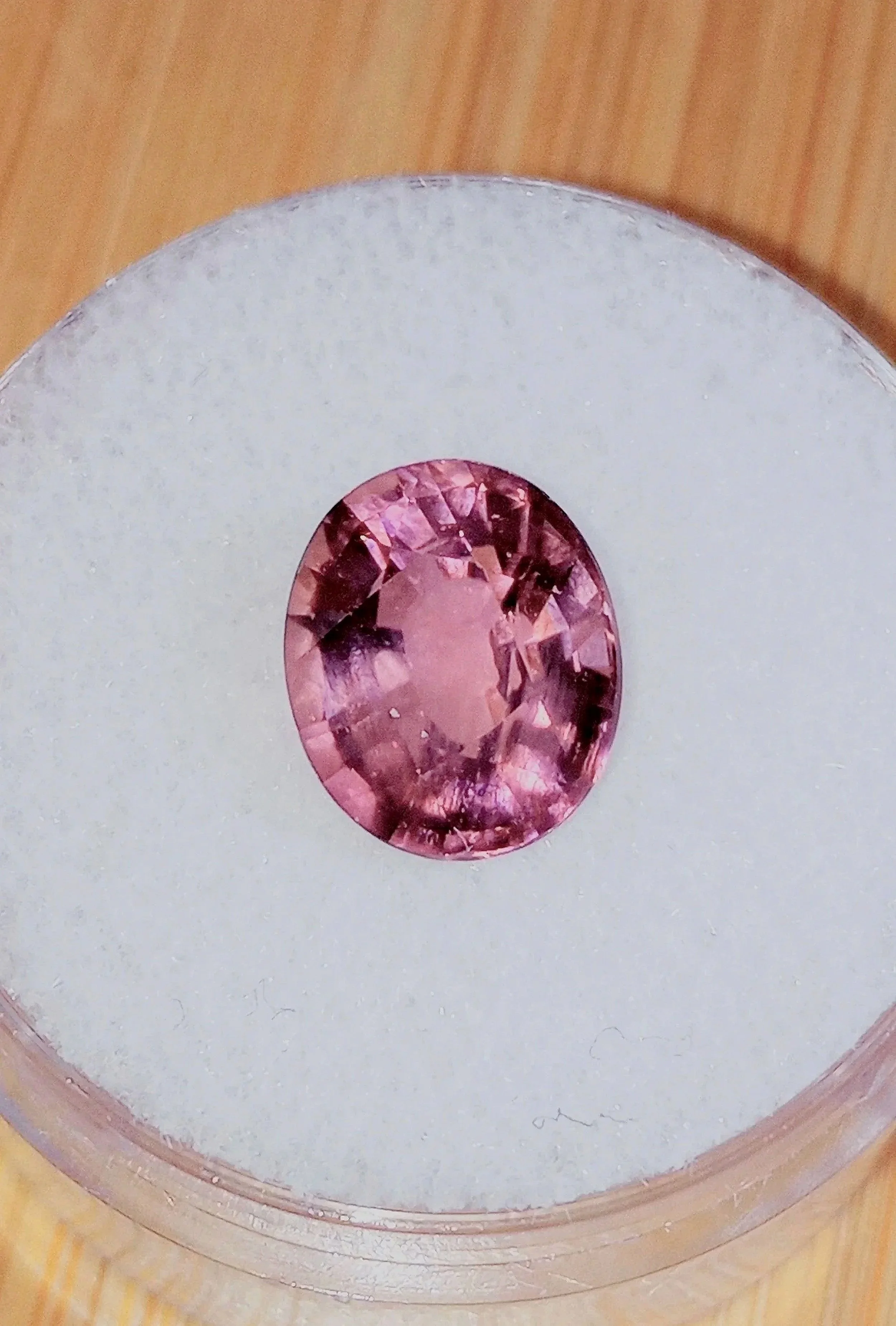 Genuine Neon Pink Orange Purple Titanium Tourmaline 3.26ct from TheCoveAtFoxHollow.com