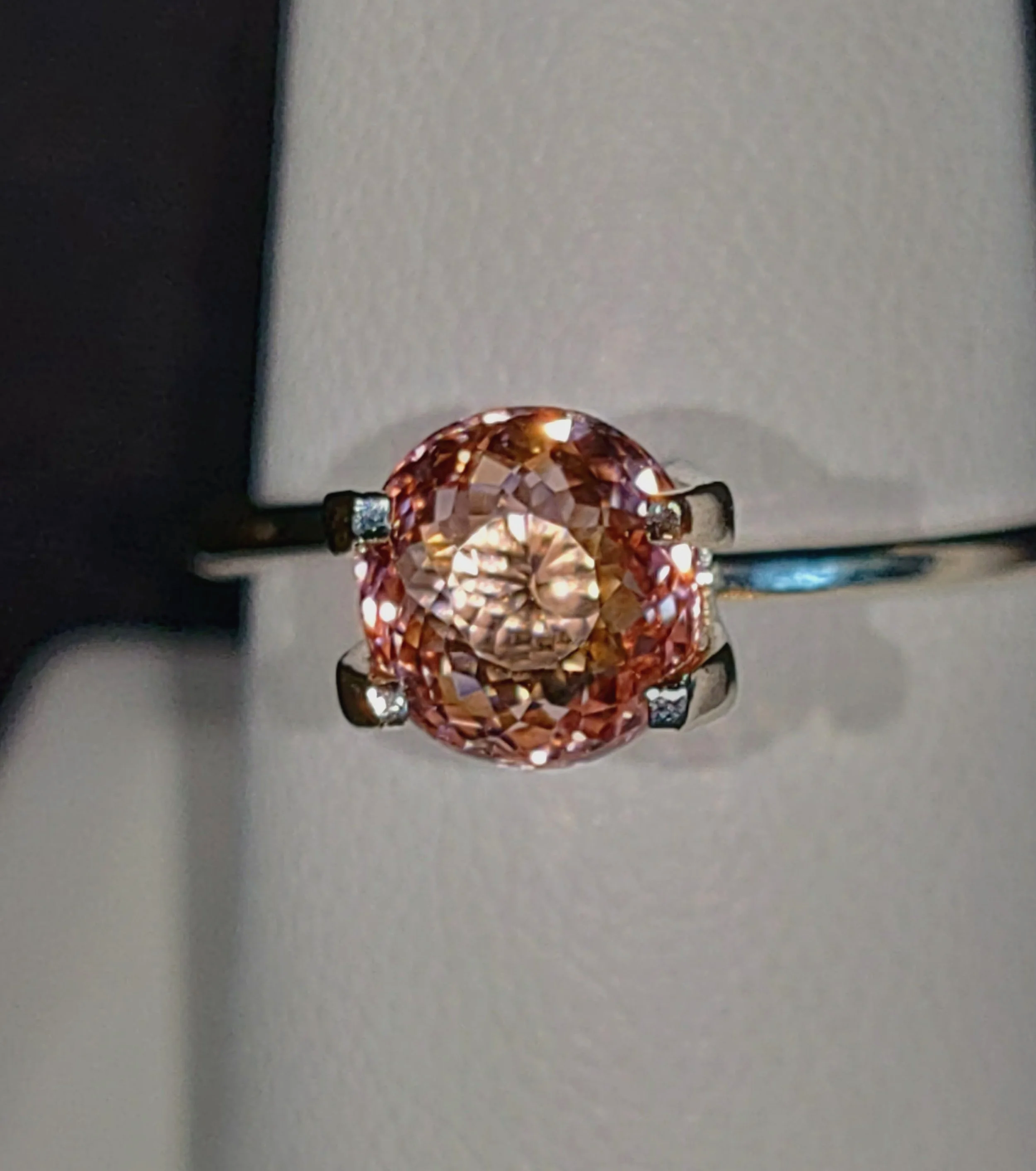 Genuine Neon Pink Titanium Tourmaline 1.43ct from TheCoveAtFoxHollow.com