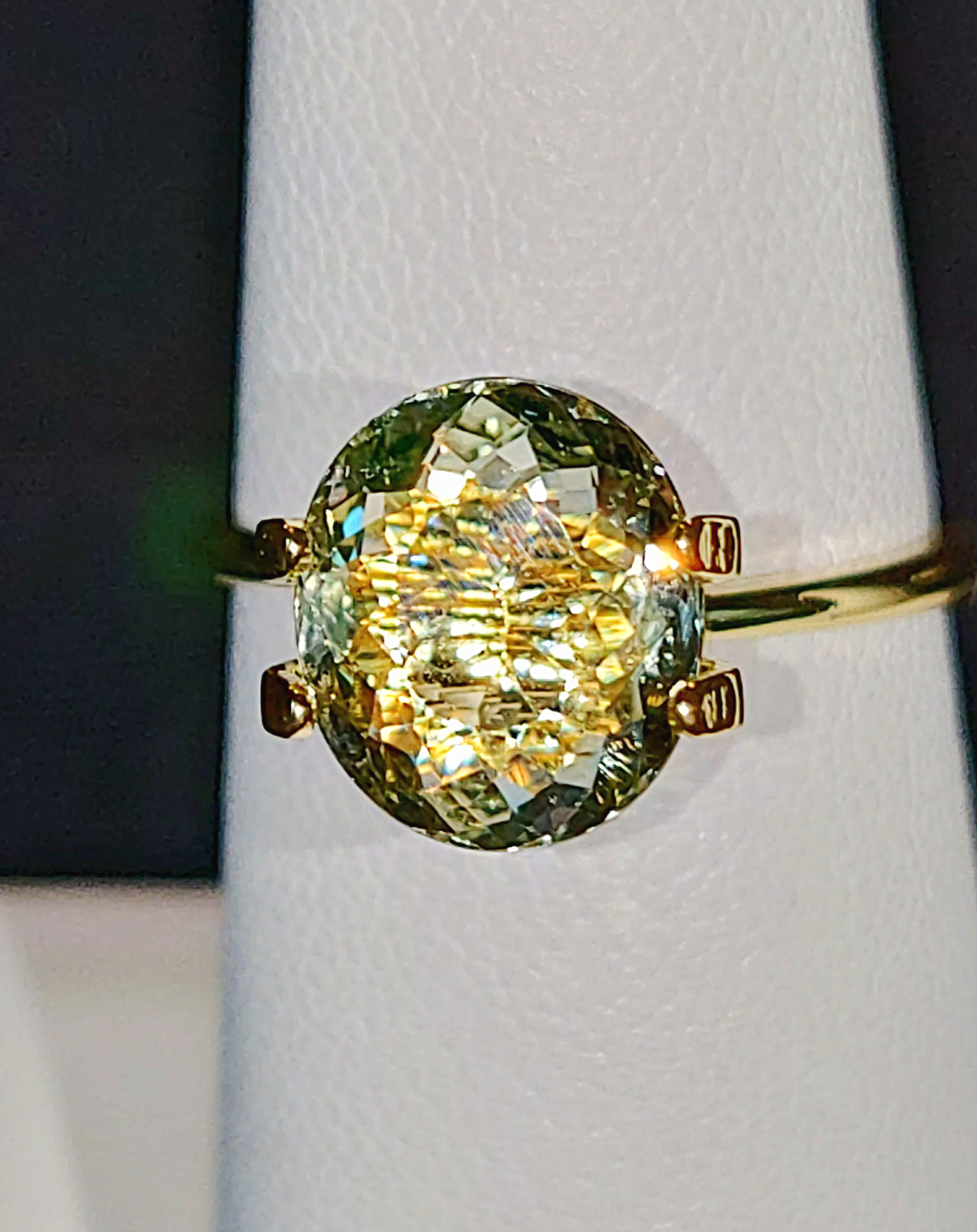 Genuine Neon Green Titanium Tourmaline 2.34ct from TheCoveAtFoxHollow.com