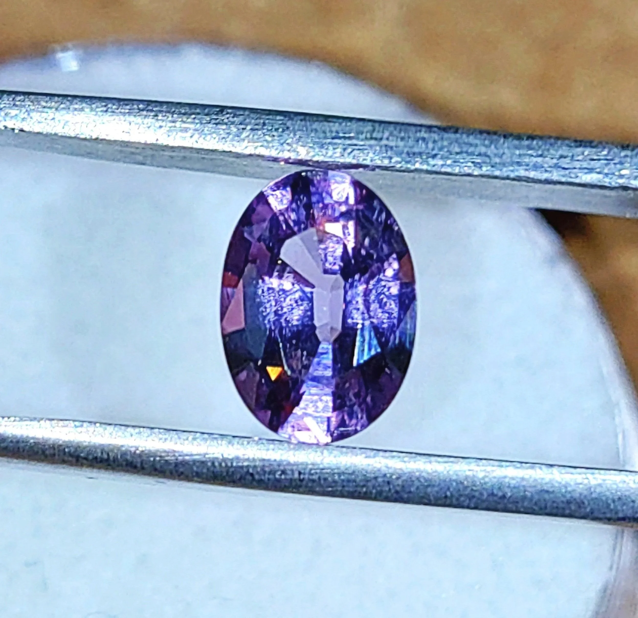 Genuine Purple Spinel .89ct from TheCoveAtFoxHollow.com