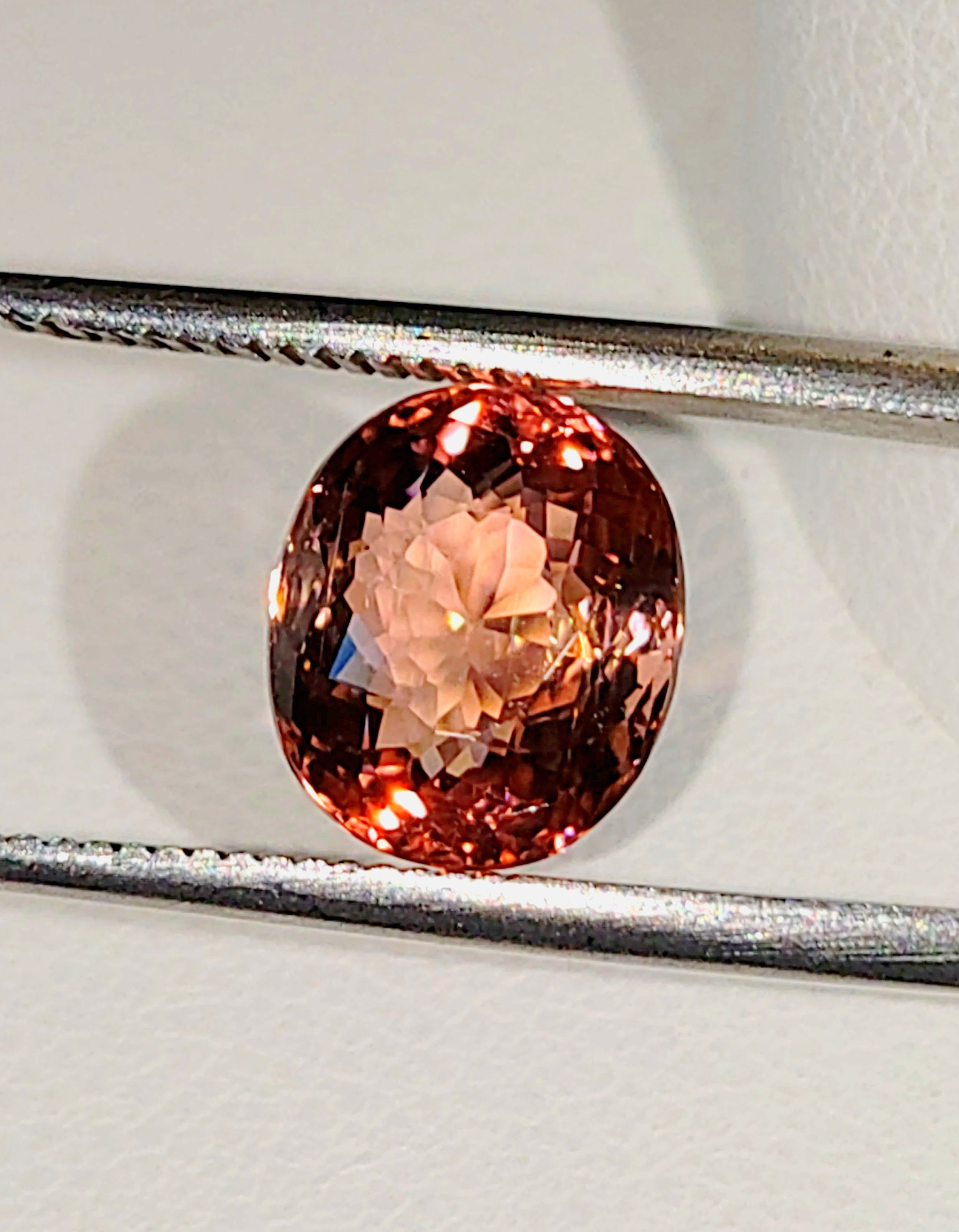 Genuine Neon Pink Orange Titanium Tourmaline 2.50ct