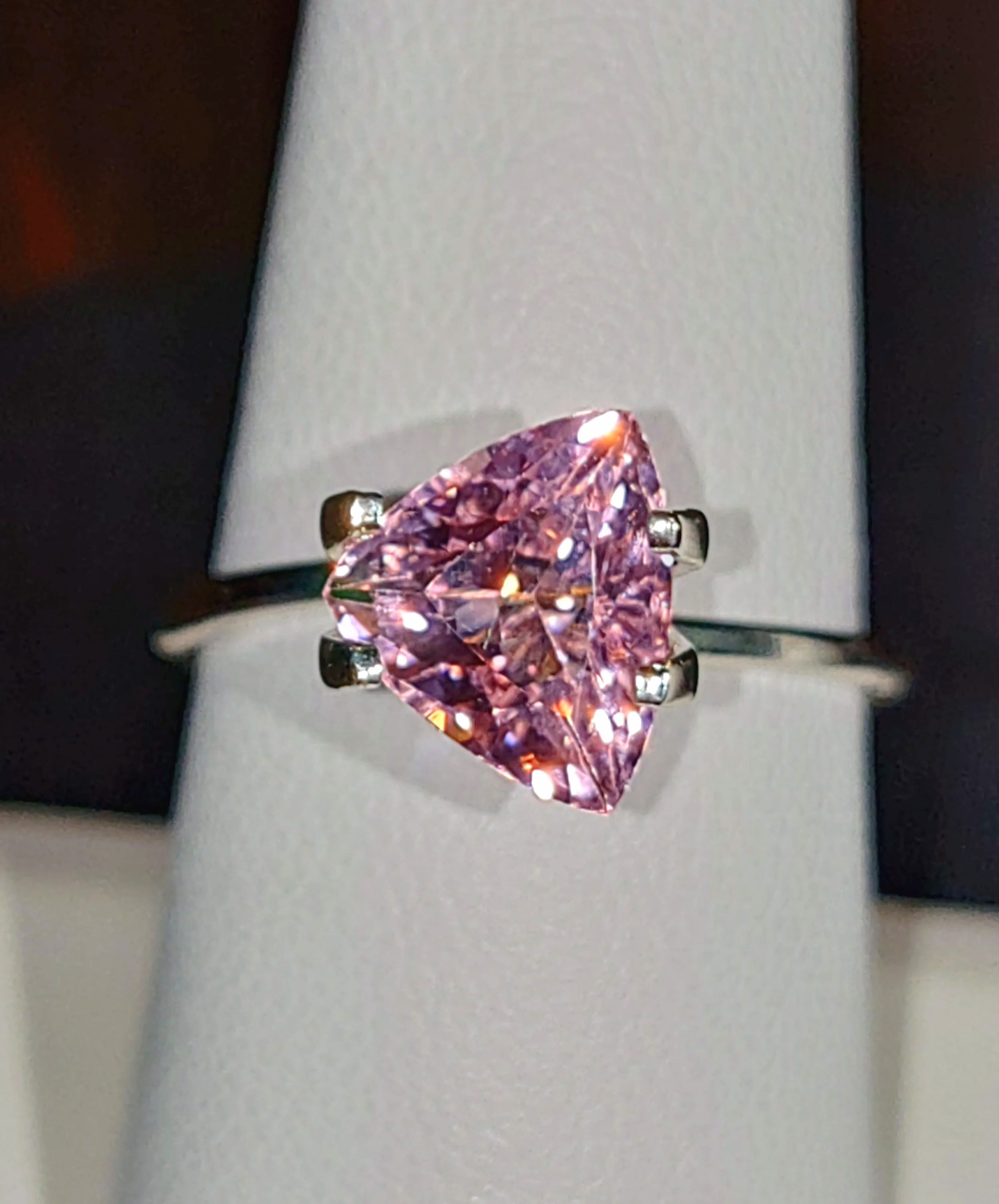 GIA Certified Genuine Neon Pink Titanium Tourmaline 2.14ct from TheCoveAtFoxHollow.com