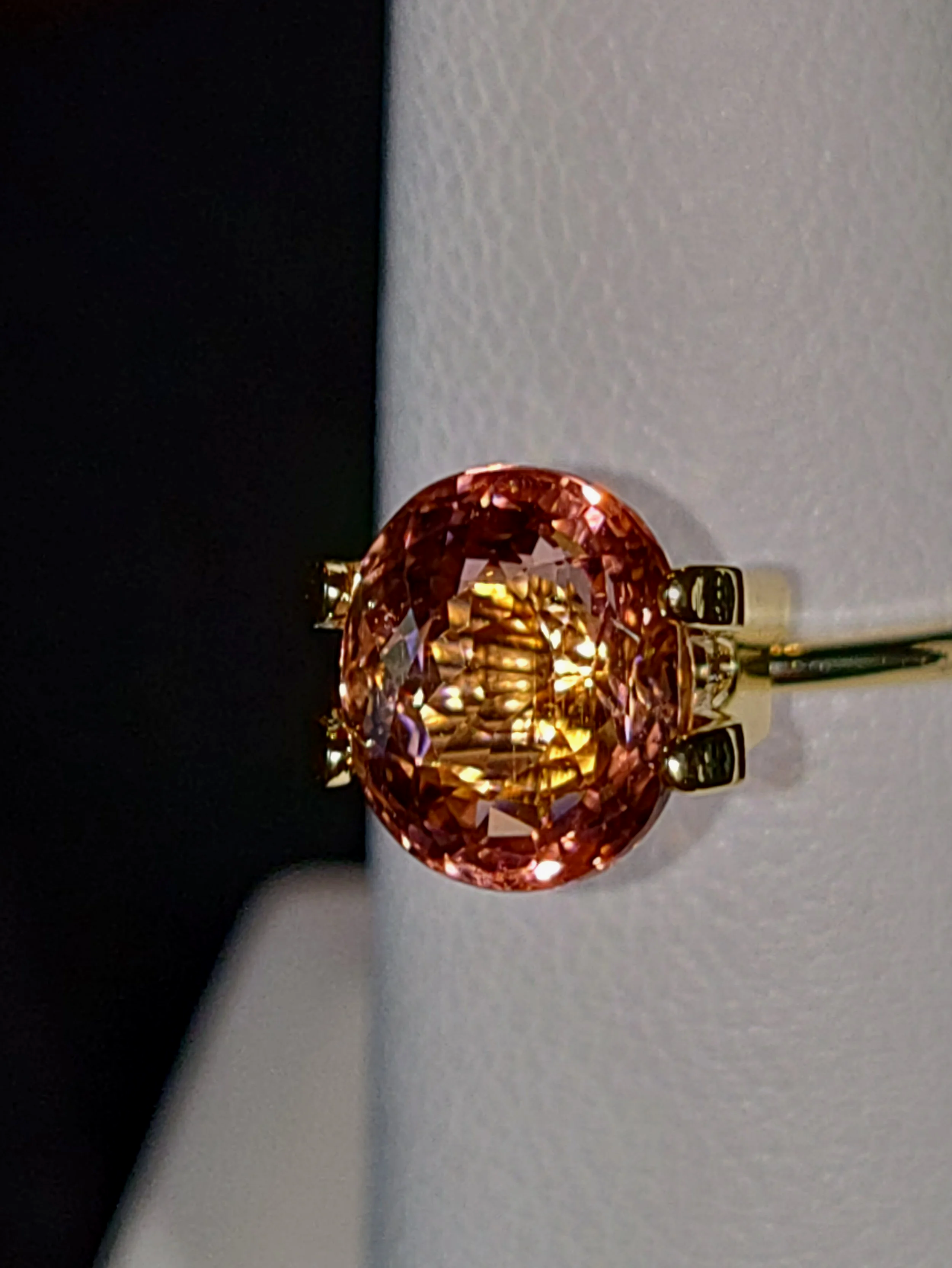 Genuine Neon Pink Orange Titanium Tourmaline 2.50ct from thecoveatfoxhollow.com