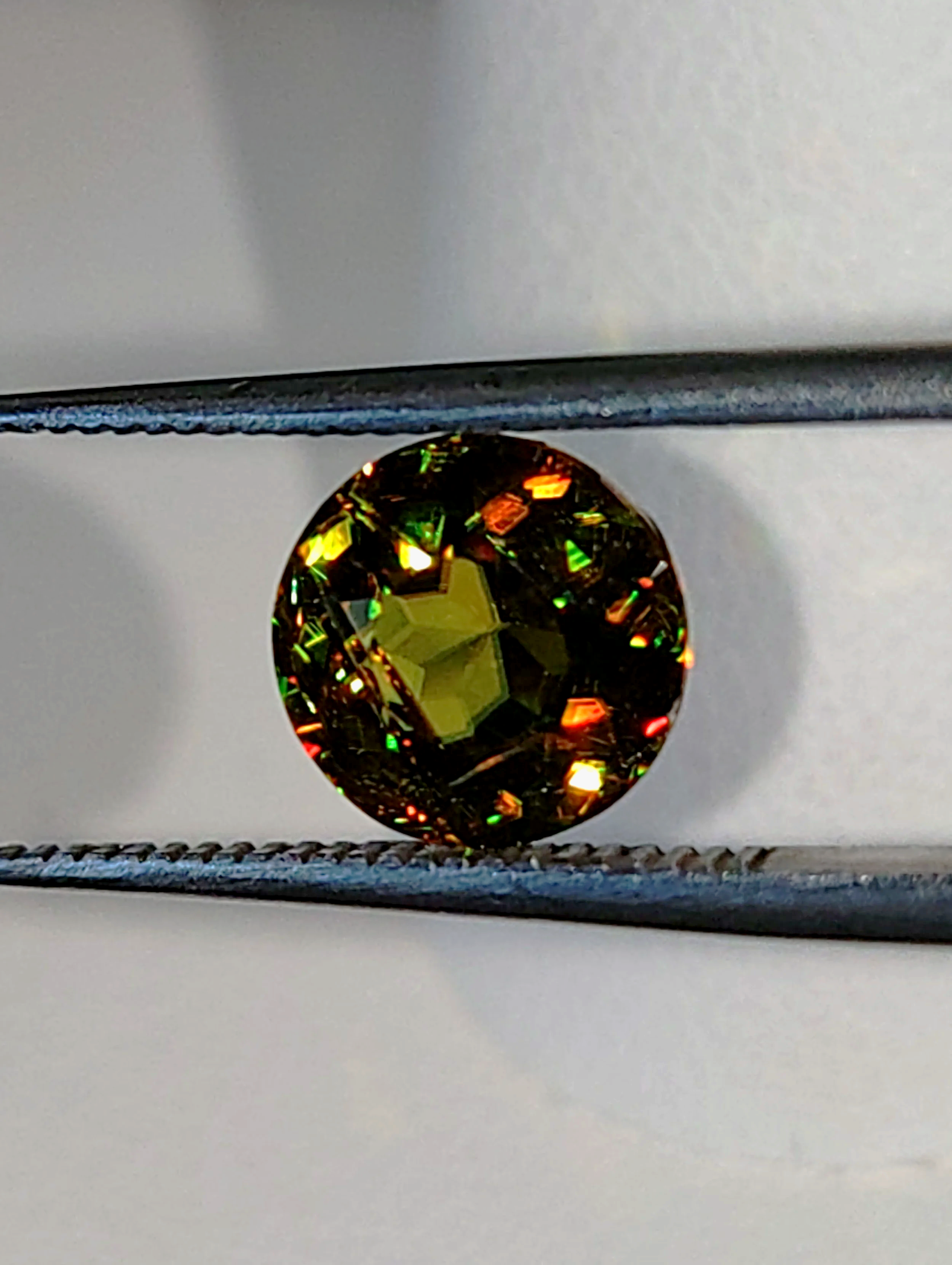 Genuine Color Change Sphene 2ct from TheCoveAtFoxHollow.com
