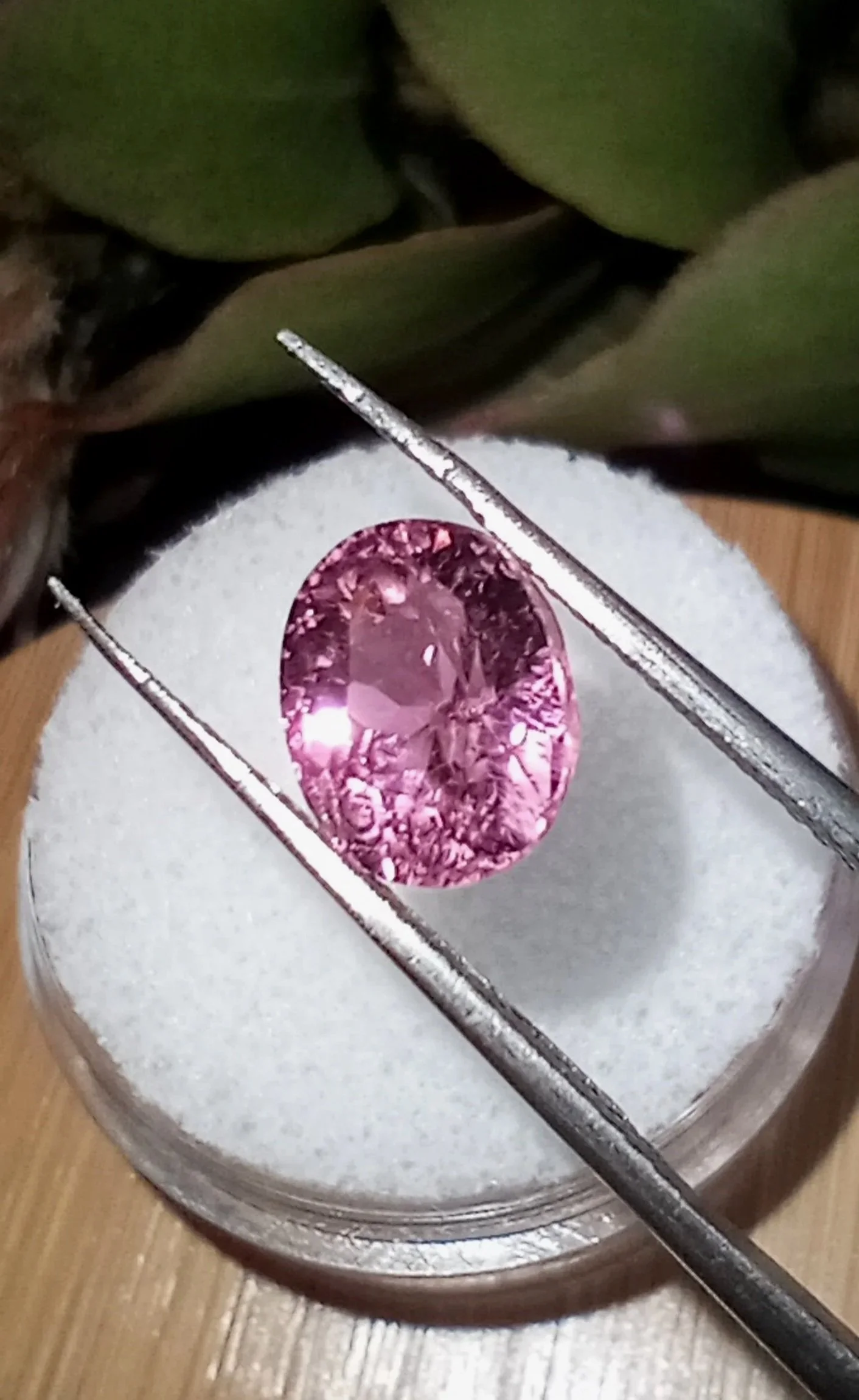 Genuine Neon Hot Pink Titanium Tourmaline 2.58ct TheCoveAtFoxHollow.com