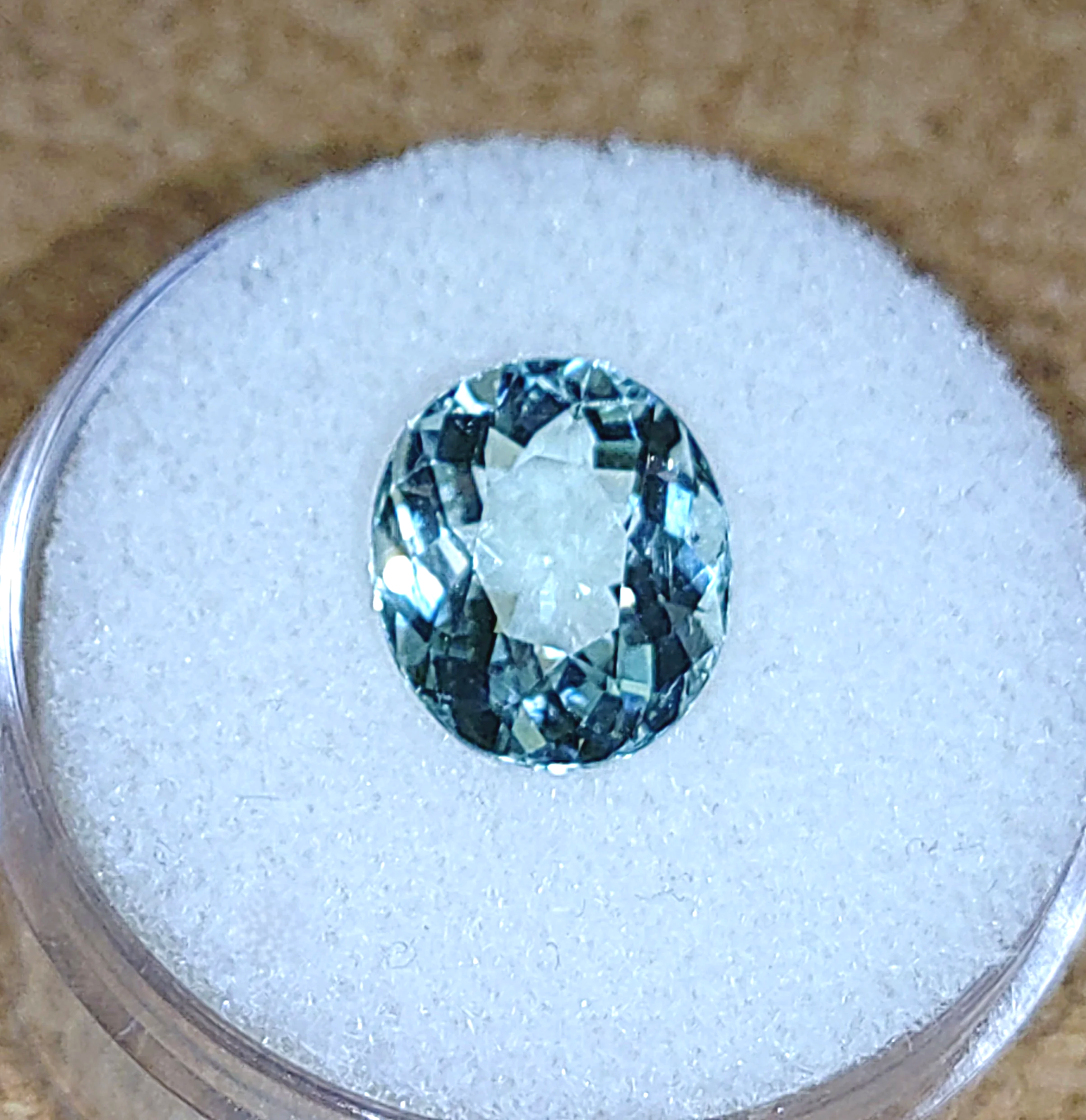 Genuine Neon Seafoam Titanium Tourmaline 3.18ct from TheCoveAtFoxHollow.com
