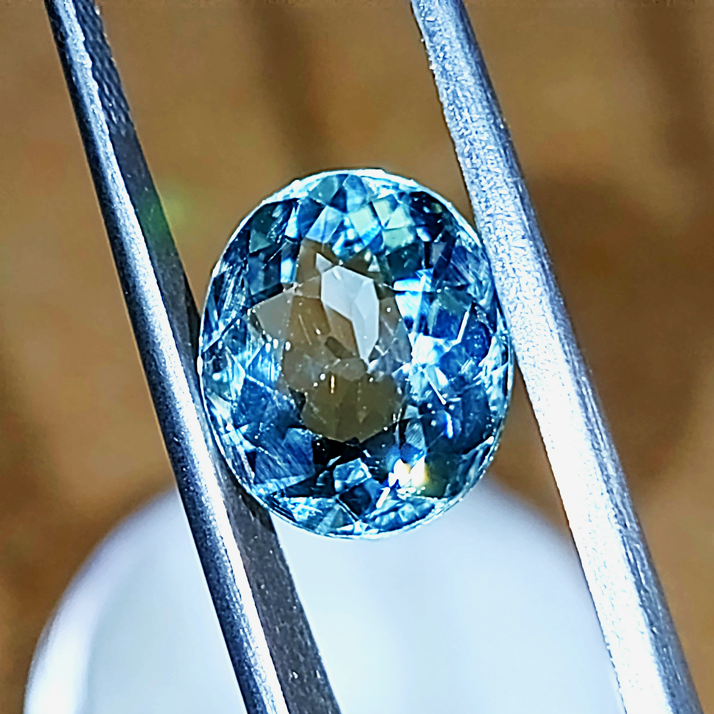 Genuine Neon Seafoam Titanium Tourmaline 3.18ct from TheCoveAtFoxHollow.com