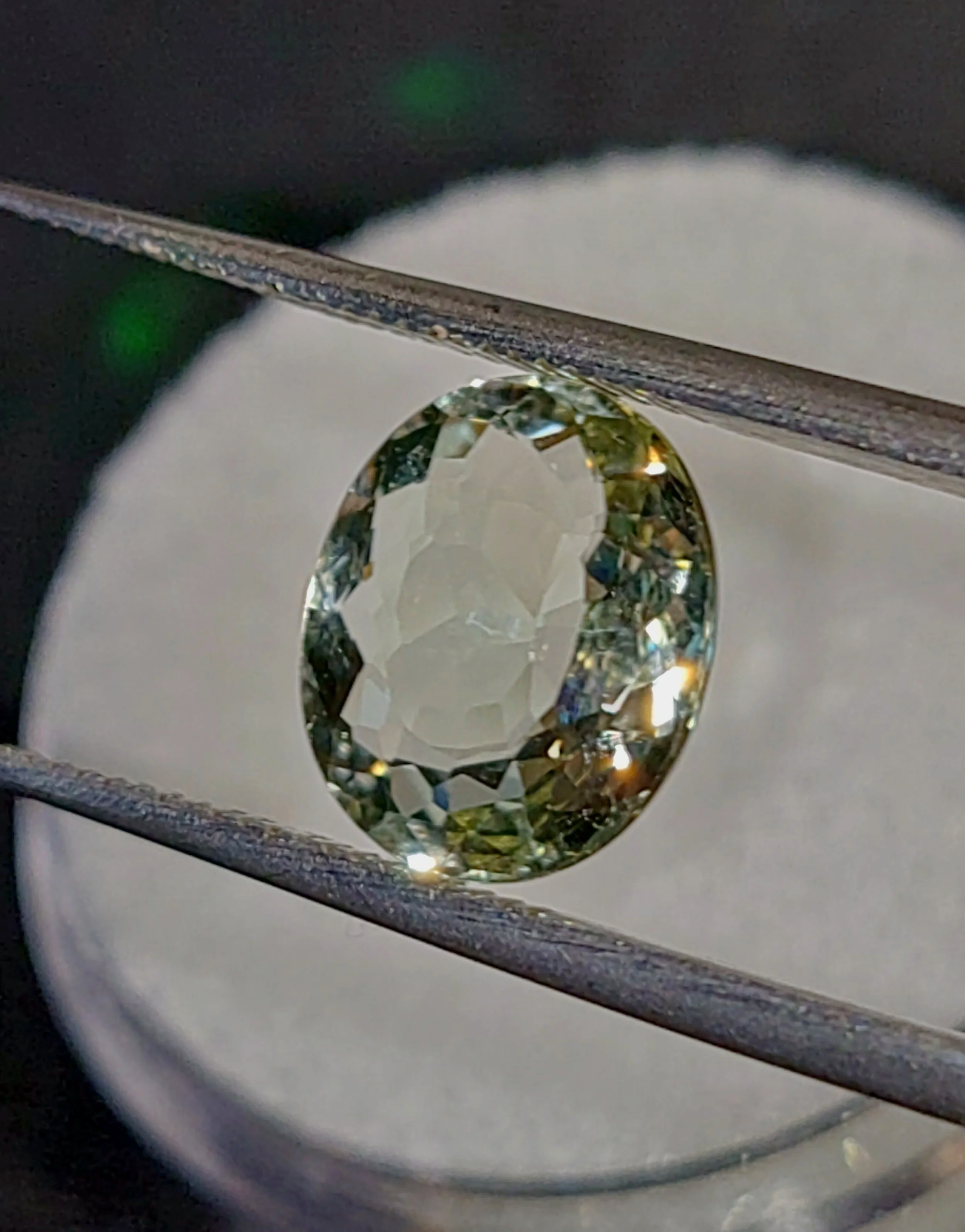 Genuine Neon Green Titanium Tourmaline 2.34ct from TheCoveAtFoxHollow.com