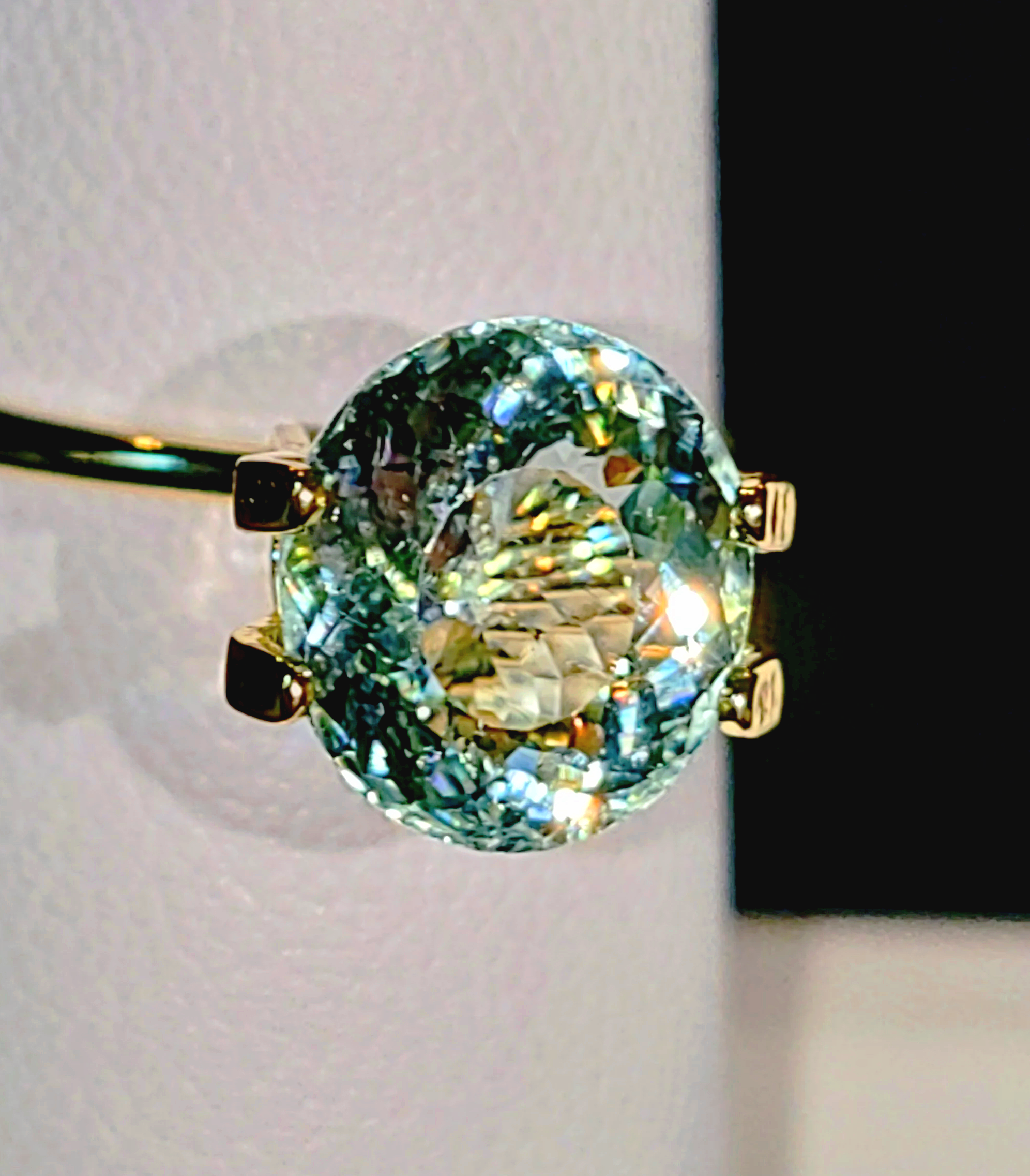 Genuine Neon Seafoam Titanium Tourmaline 2.60ct from TheCoveAtFoxHollow.com