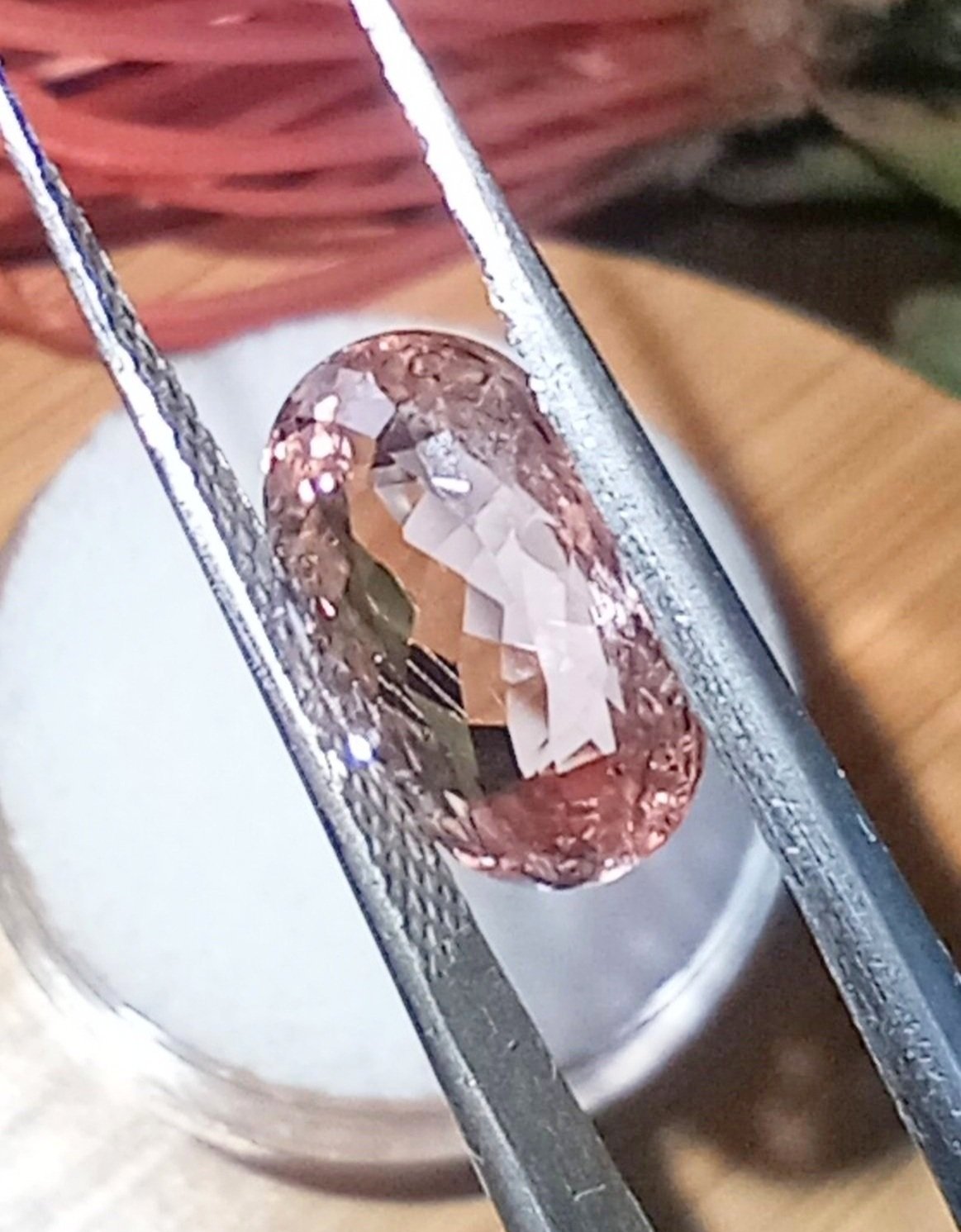 Genuine Orange Pink Padparadscha Tourmaline 3ct from thecoveatfoxhollow.com