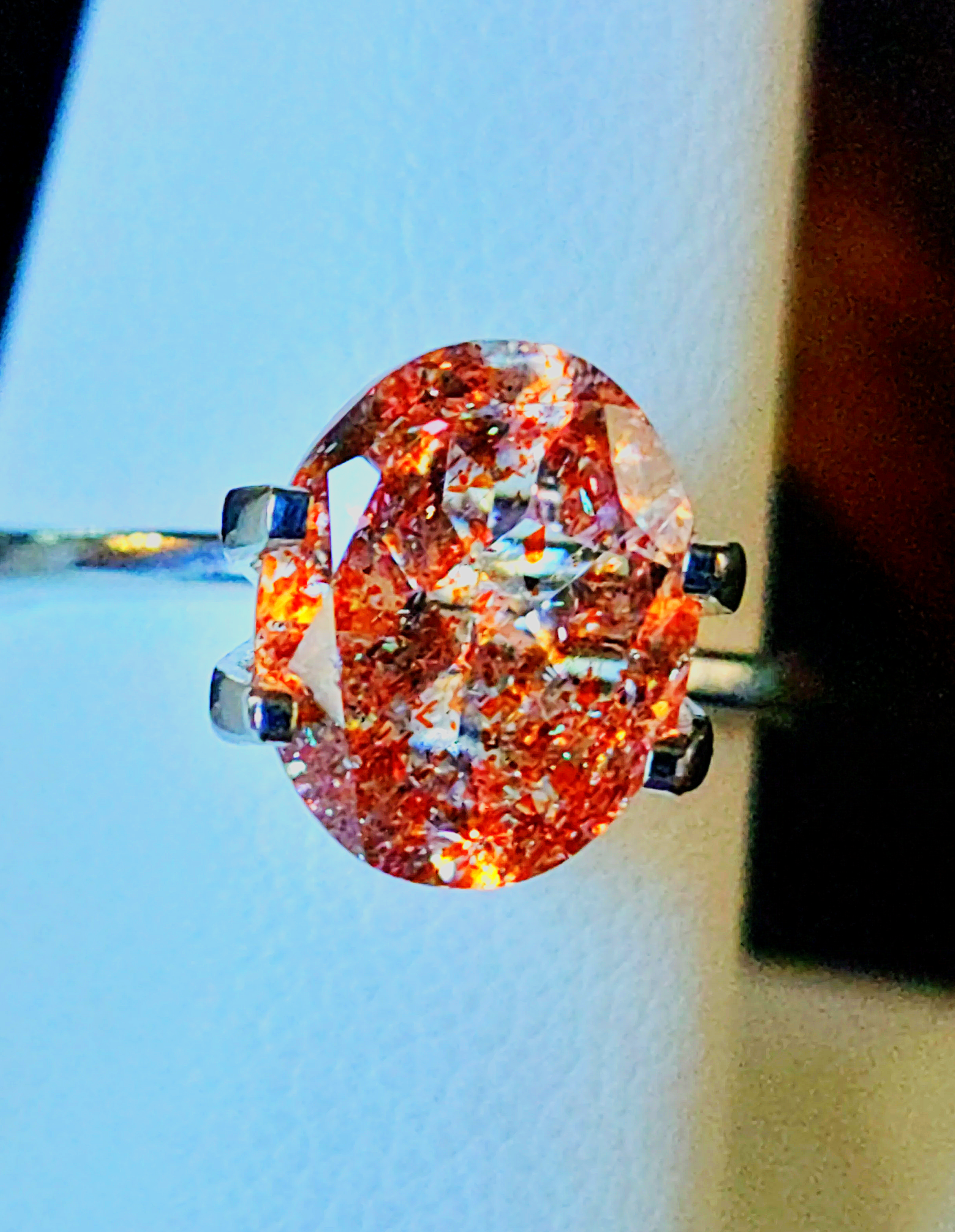 Genuine Tanzanian Sunstone 2.56ct from TheCoveAtFoxHollow.com
