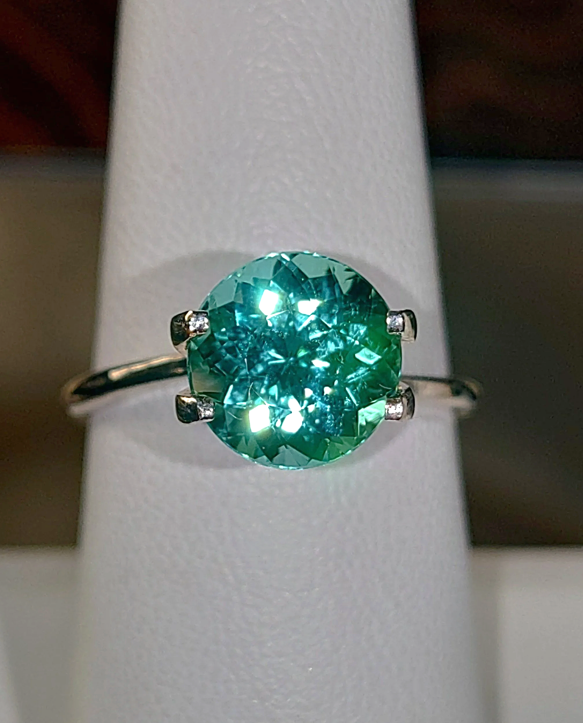 Genuine Neon Paraiba Tourmaline 2.83ct from TheCoveAtFoxHollow.com