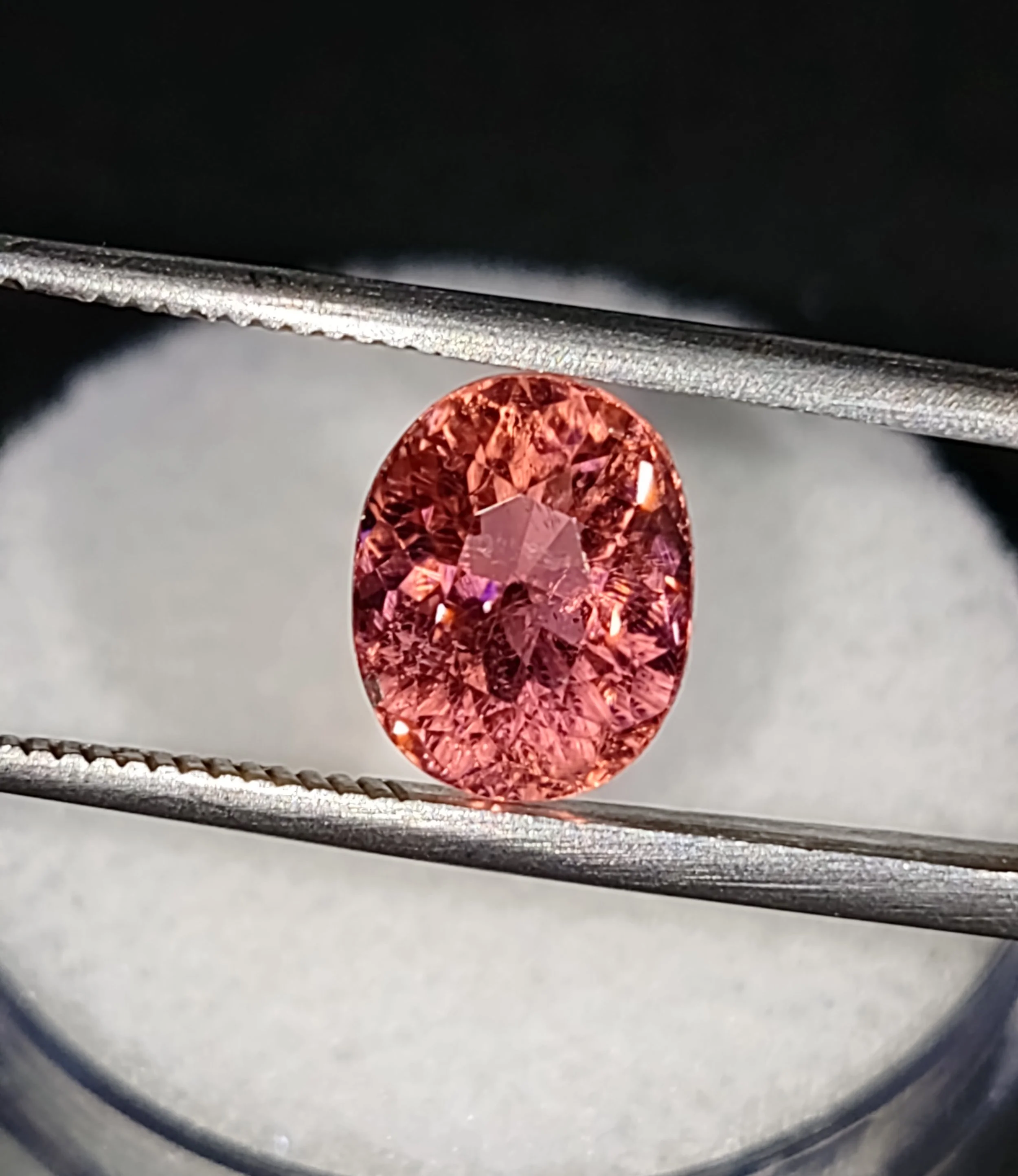Genuine Neon Hot Pink Titanium Tourmaline 2.58ct TheCoveAtFoxHollow.com