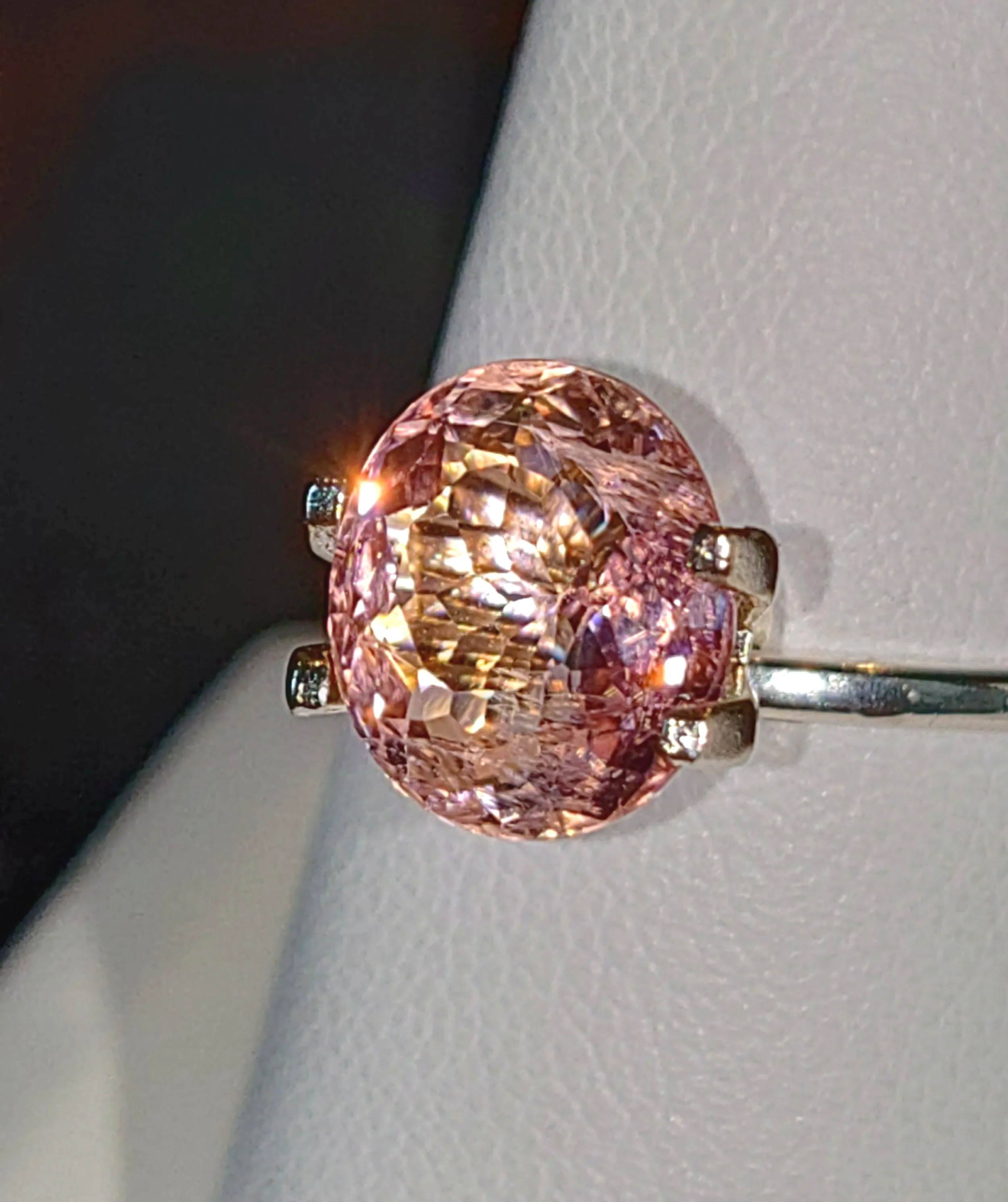 Genuine Neon Pink Titanium Tourmaline 2.93ct - TheCoveAtFoxHollow.com
