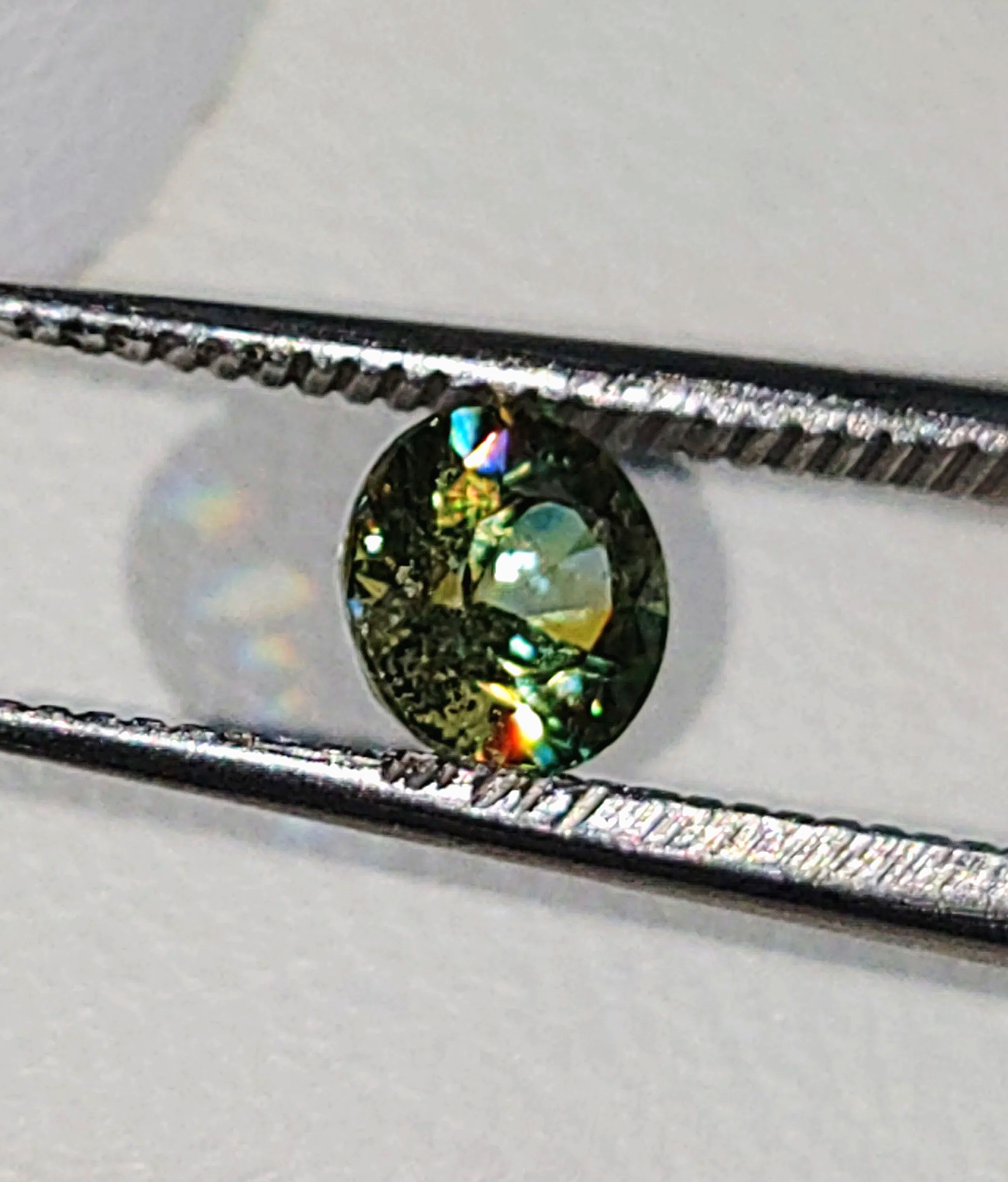 Genuine Green Dragon Mine Precious Demantoid Garnet .54ct from TheCoveAtFoxHollow.com