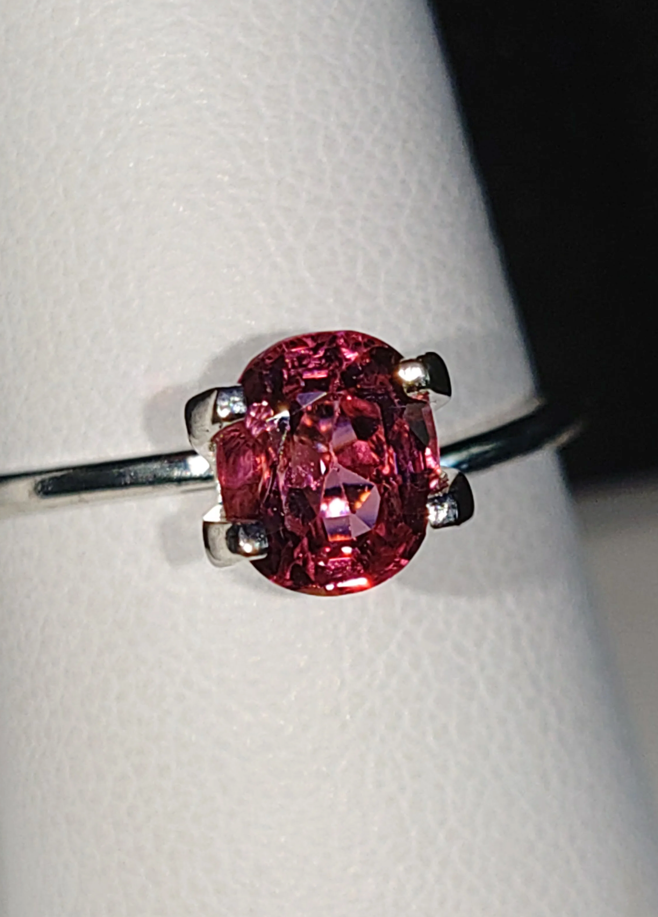 Genuine Red Spinel 1.26ct from TheCoveAtFoxHollow.com